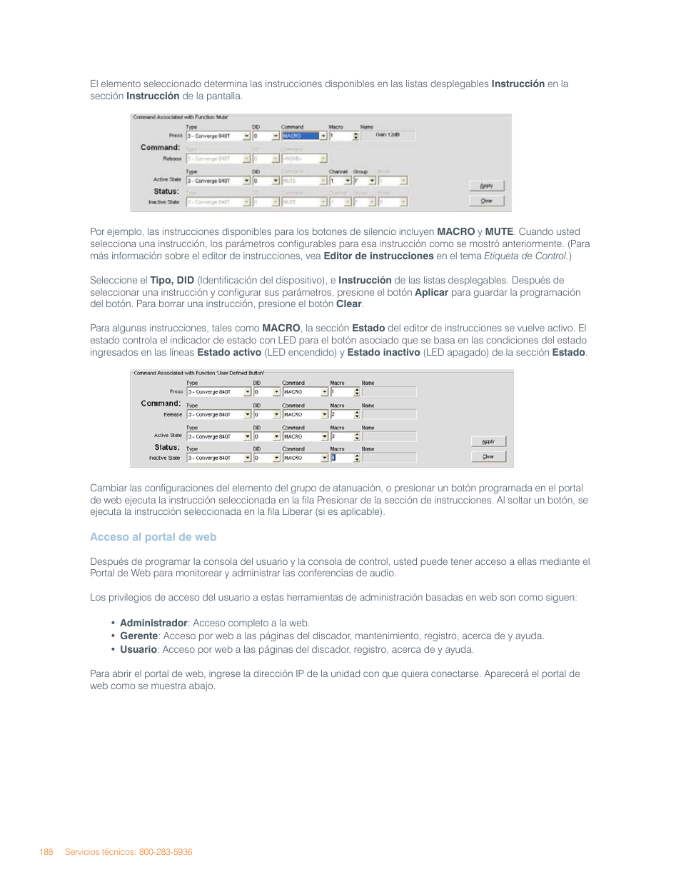 ClearOne Converge Pro User Manual | Page 192 / 270