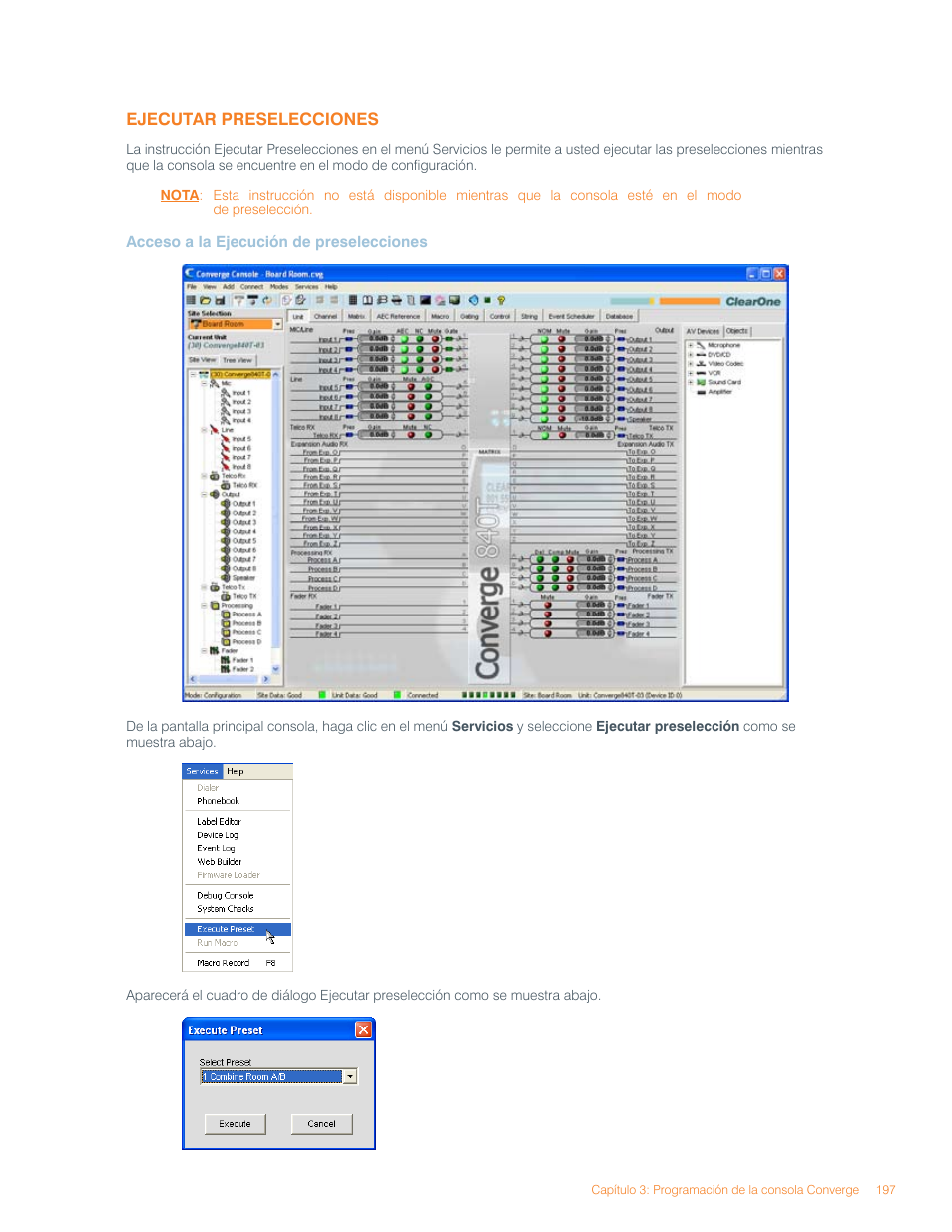 ClearOne Converge Pro User Manual | Page 201 / 270