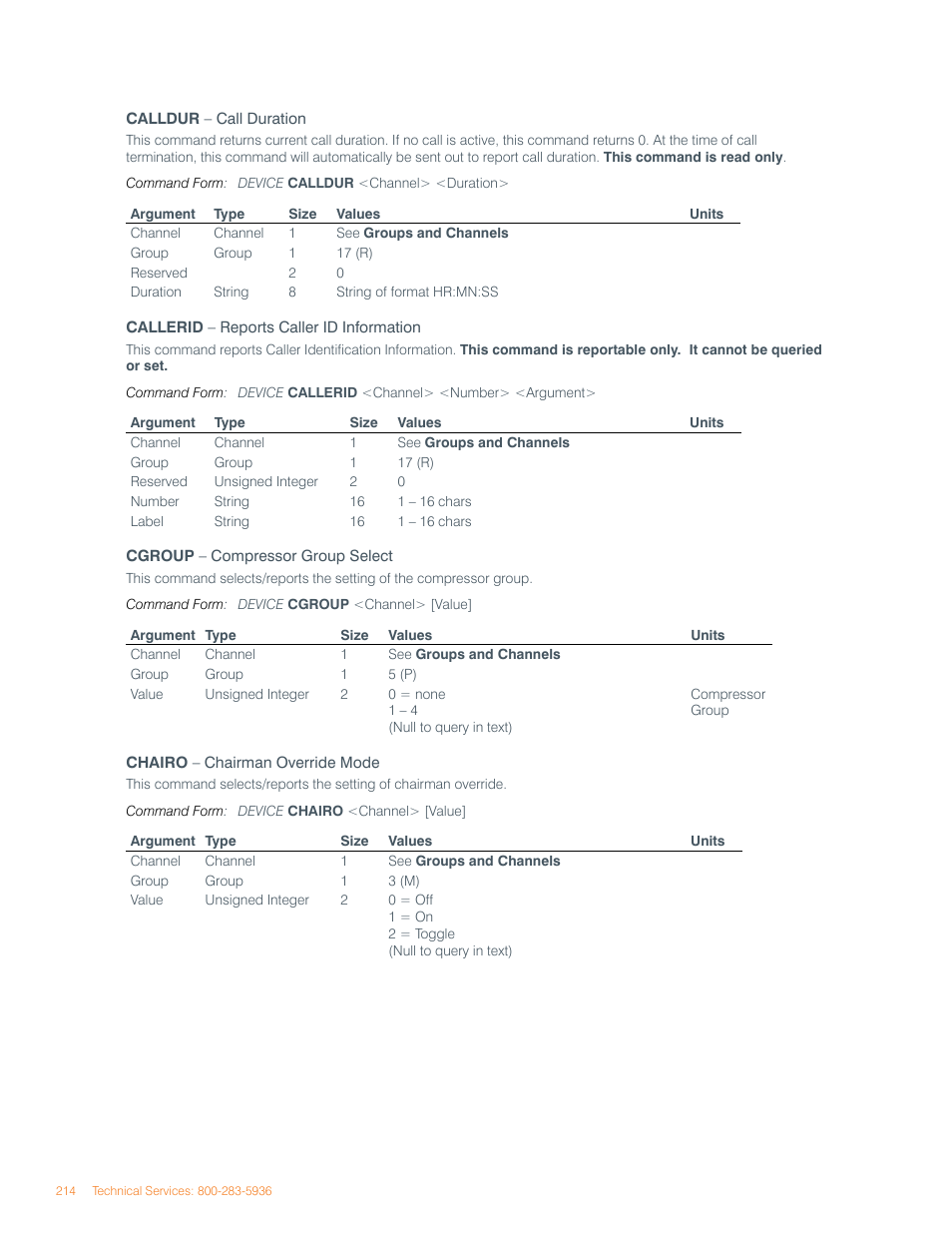 ClearOne Converge Pro User Manual | Page 218 / 270