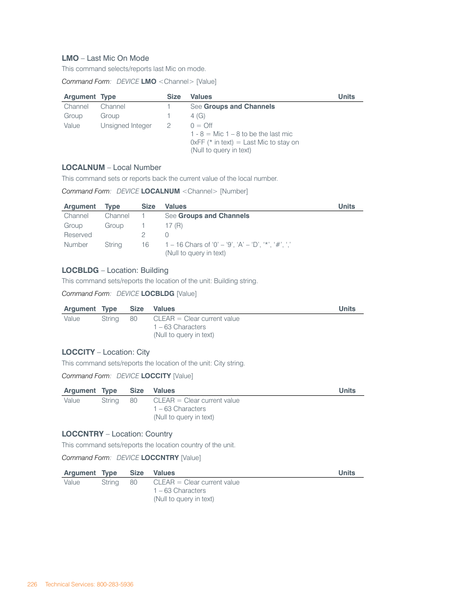 ClearOne Converge Pro User Manual | Page 230 / 270