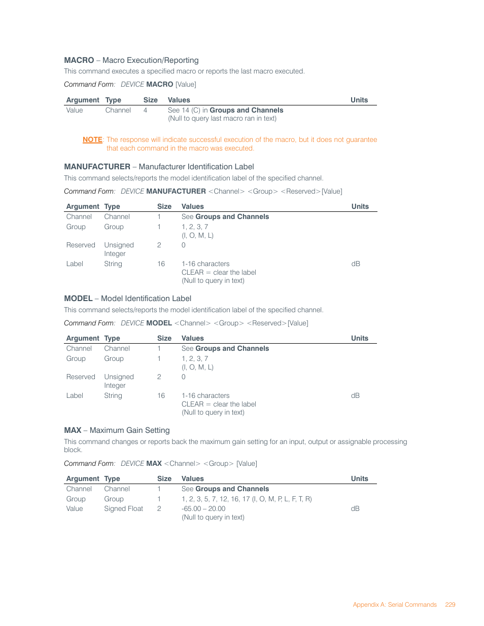 ClearOne Converge Pro User Manual | Page 233 / 270