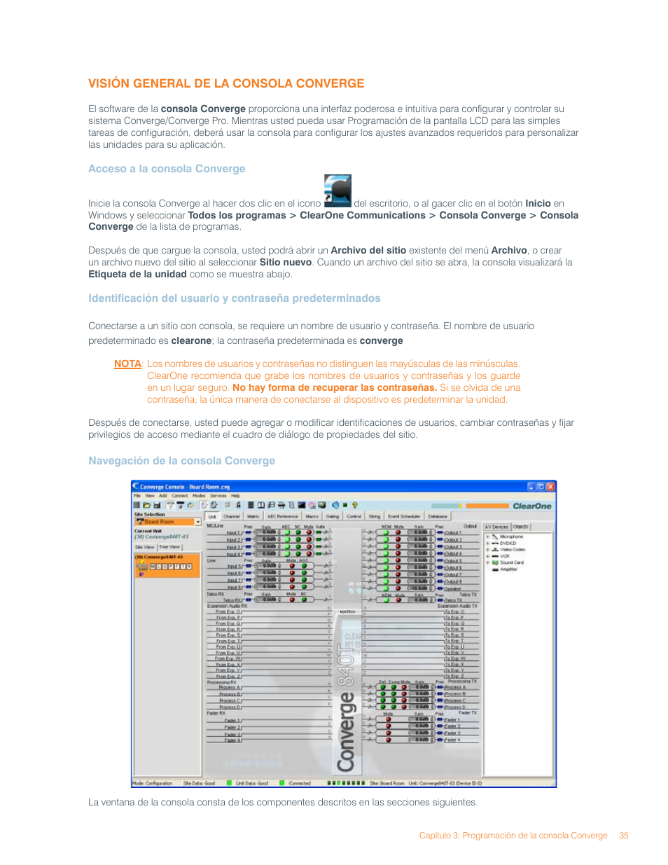 ClearOne Converge Pro User Manual | Page 39 / 270