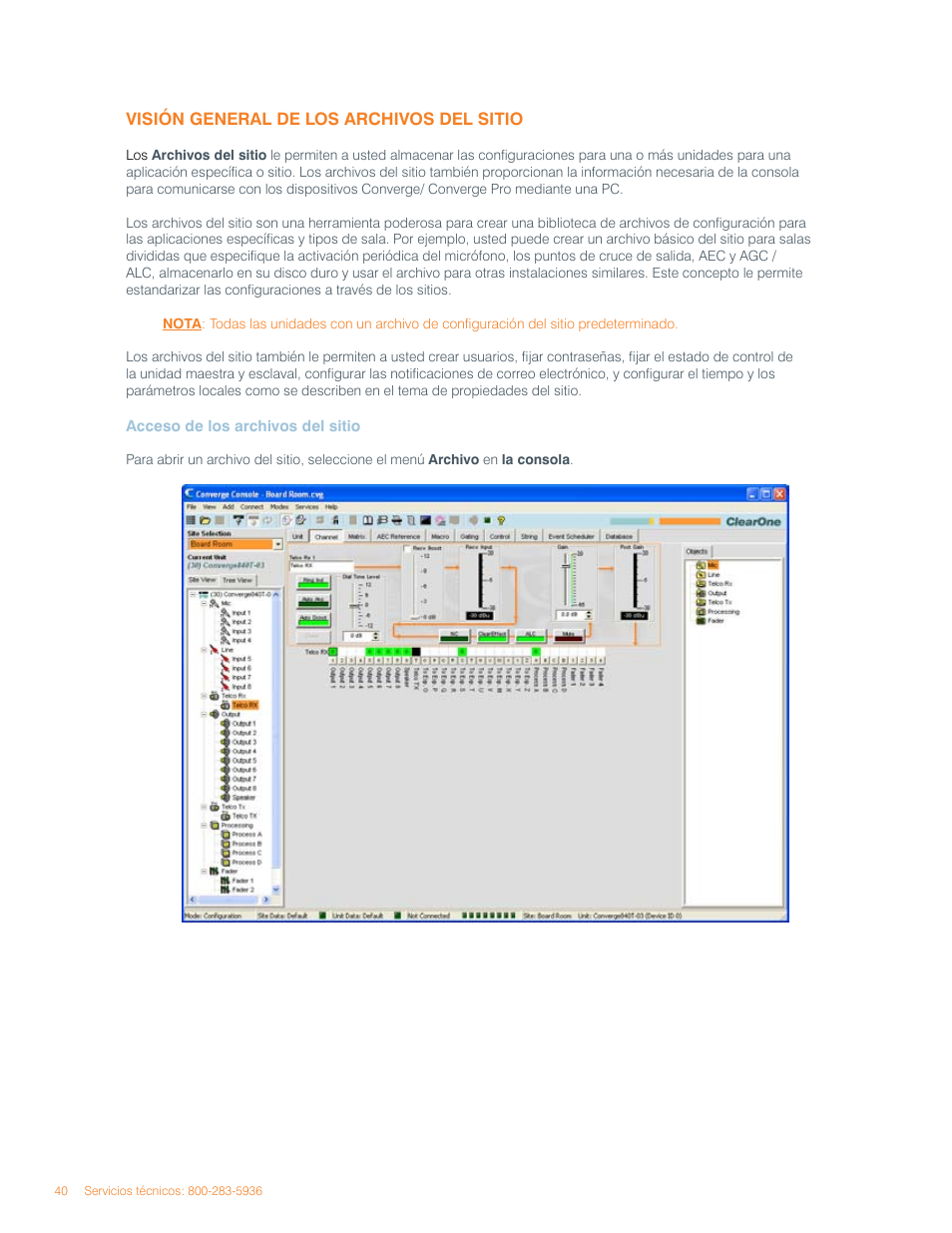 ClearOne Converge Pro User Manual | Page 44 / 270