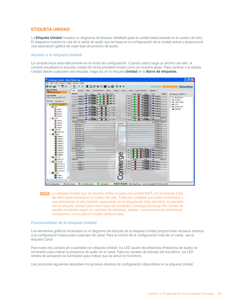 ClearOne Converge Pro User Manual | Page 59 / 270