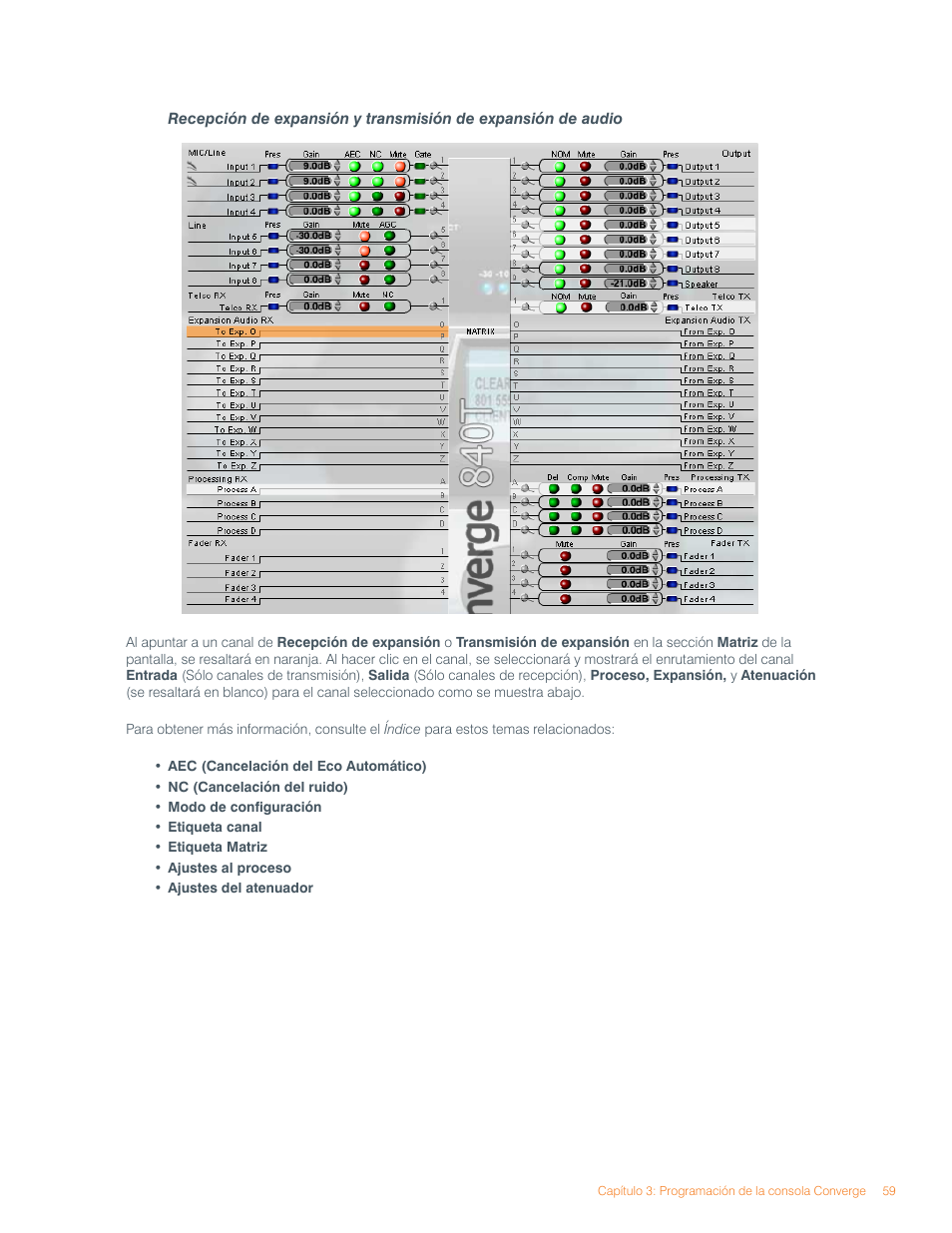 ClearOne Converge Pro User Manual | Page 63 / 270