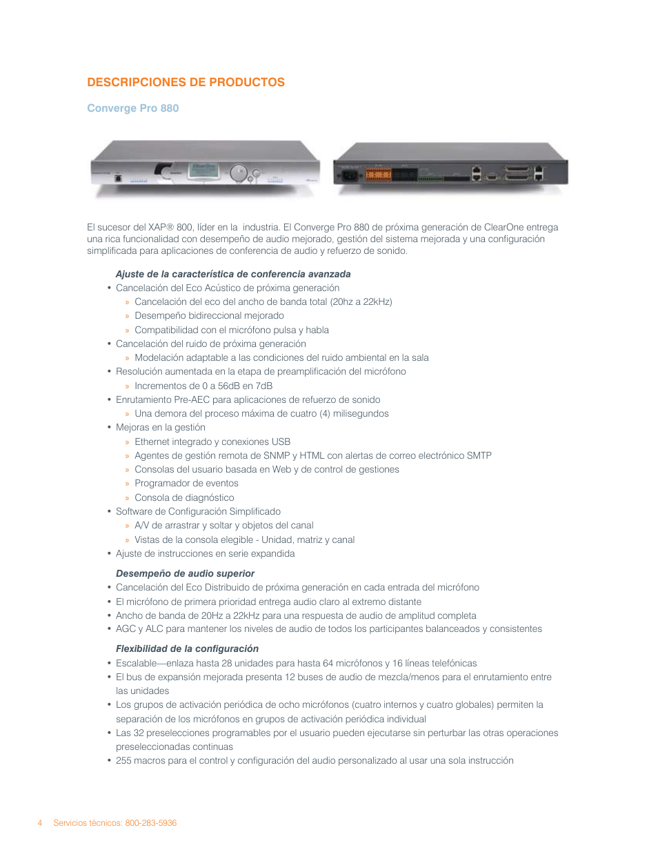 ClearOne Converge Pro User Manual | Page 8 / 270