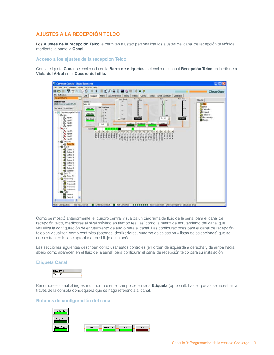 ClearOne Converge Pro User Manual | Page 95 / 270