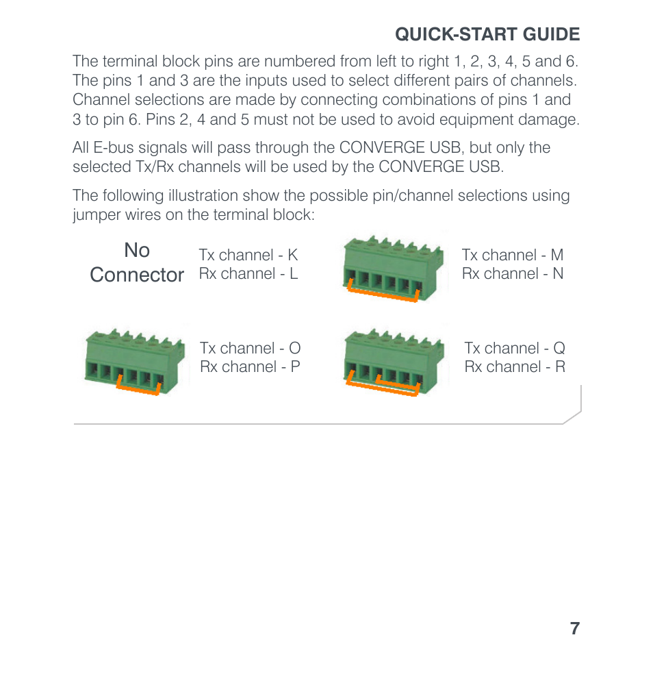 No connector | ClearOne Converge USB User Manual | Page 9 / 18