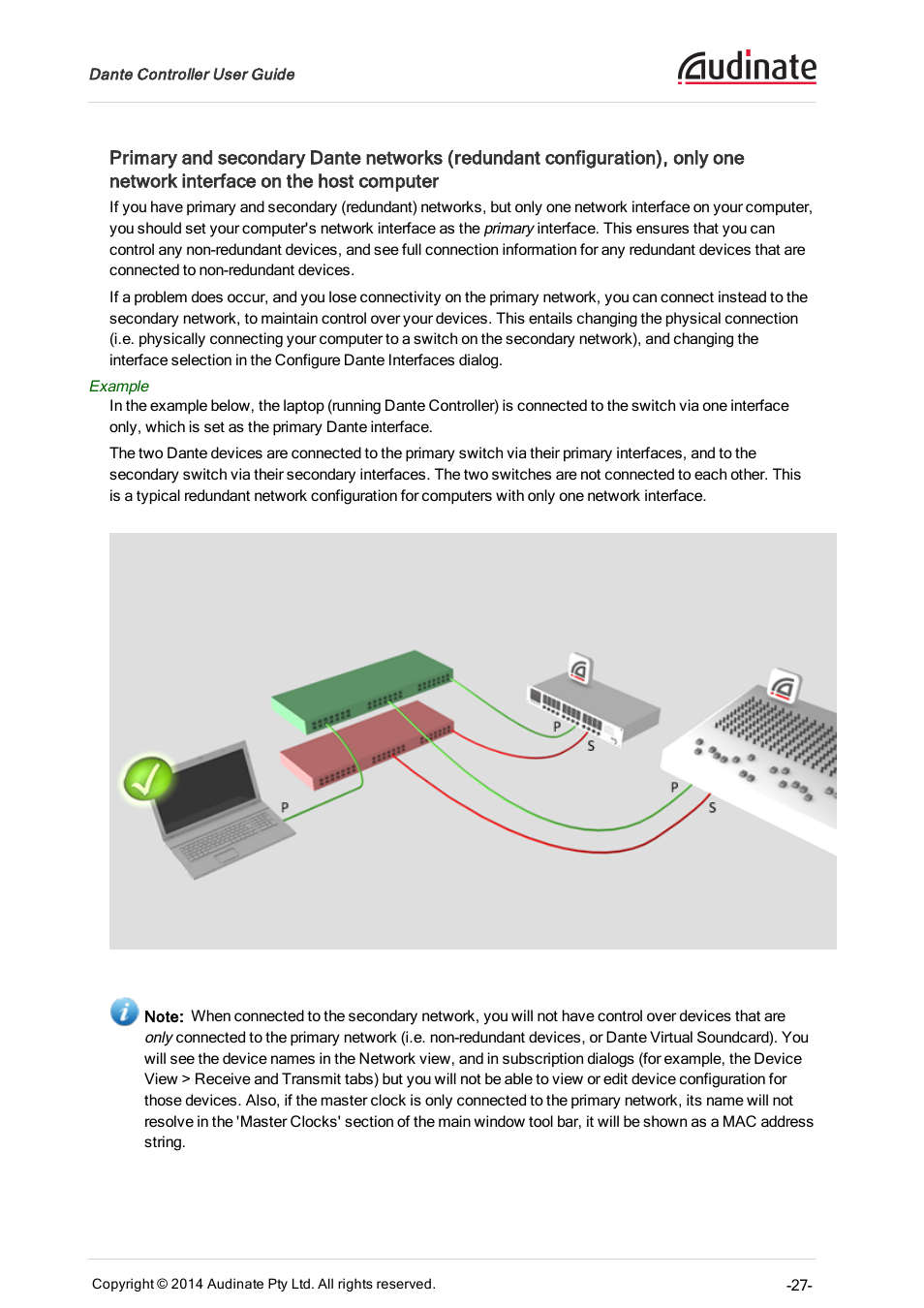 ClearOne Dante Controller User Manual | Page 27 / 82