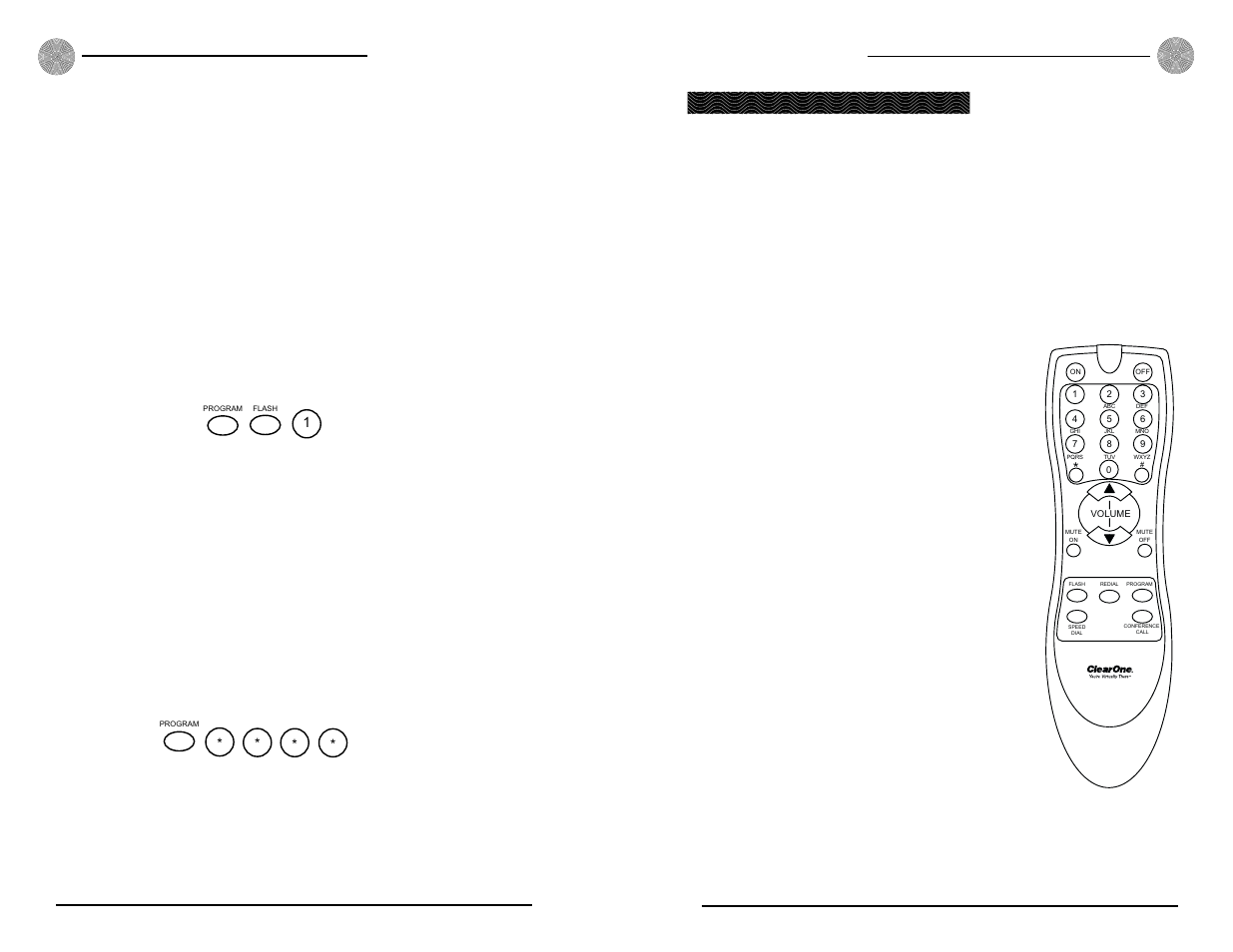 Ap ir remote default settings, Using the ap ir remote | ClearOne AP IR Remote User Manual | Page 7 / 9