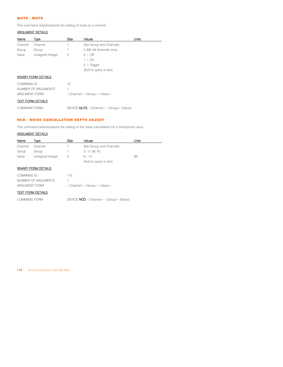 ClearOne Converge 590 User Manual | Page 112 / 136