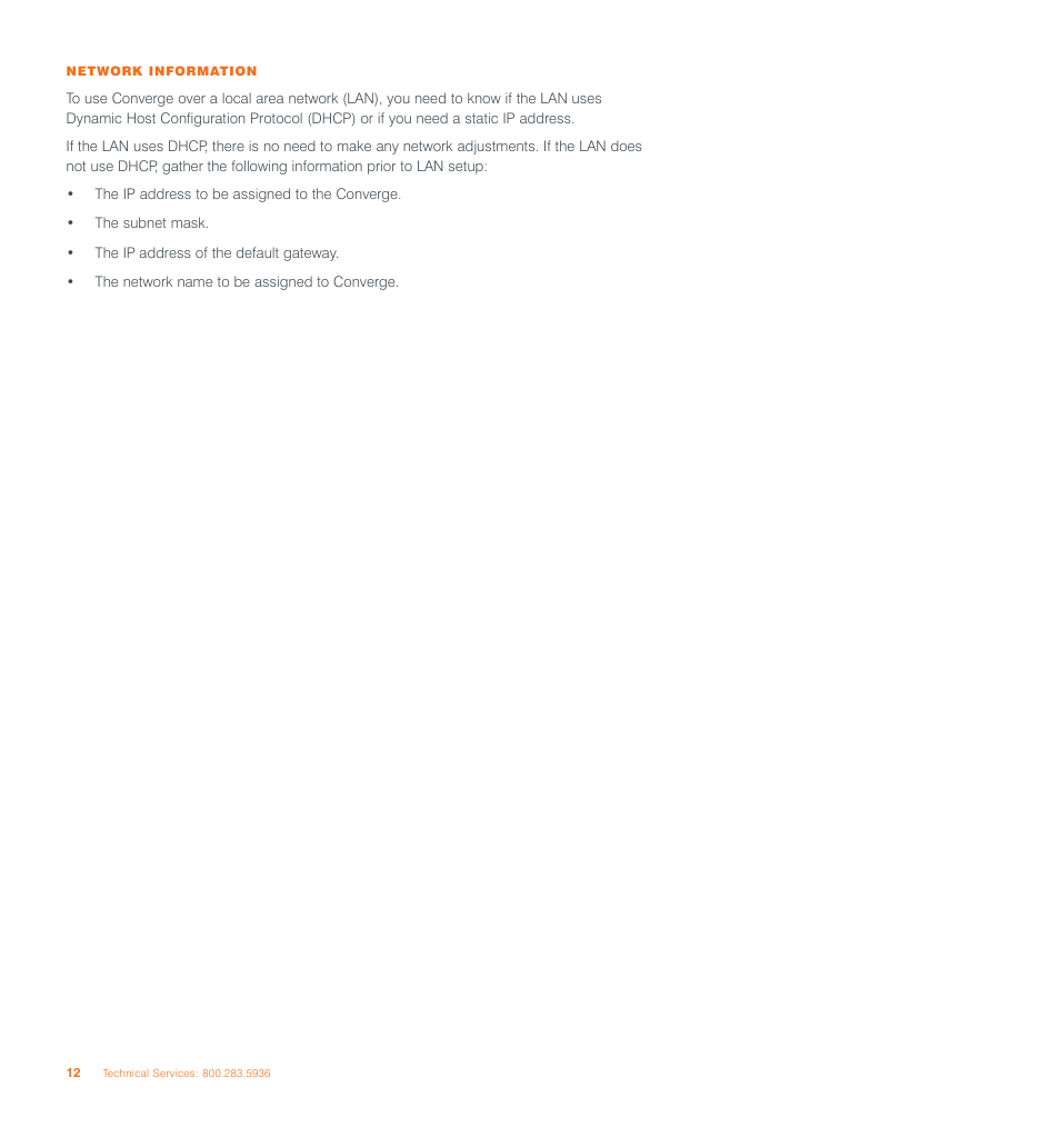 ClearOne Converge 590 User Manual | Page 12 / 136