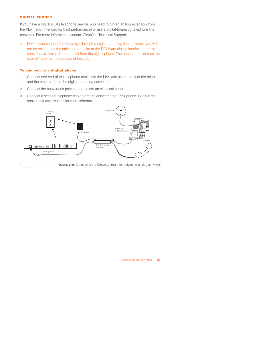 ClearOne Converge 590 User Manual | Page 21 / 136