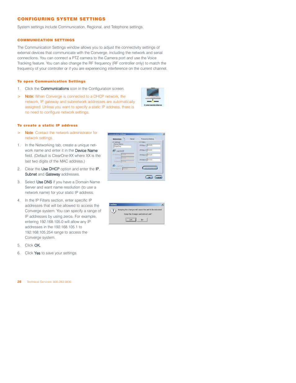 ClearOne Converge 590 User Manual | Page 28 / 136