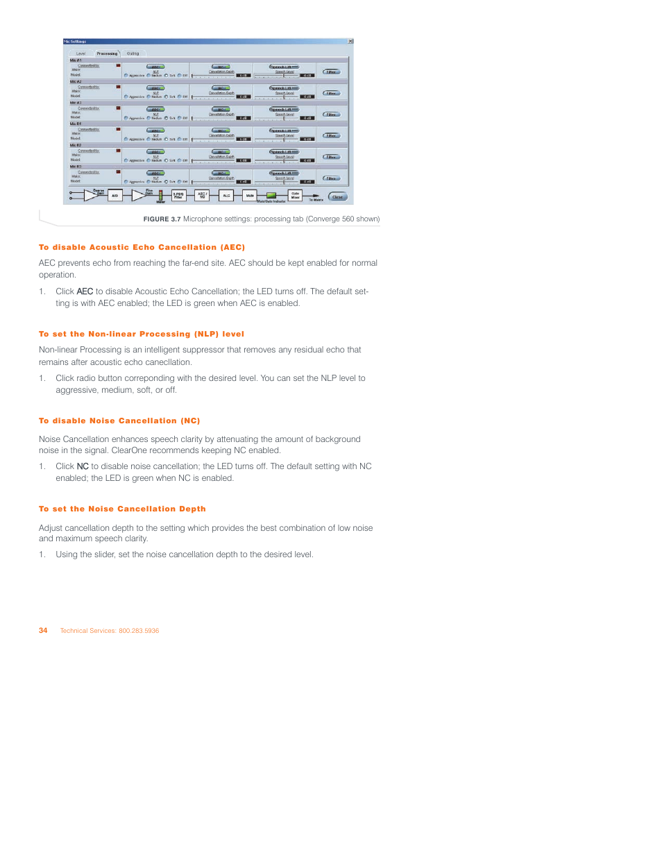 ClearOne Converge 590 User Manual | Page 34 / 136