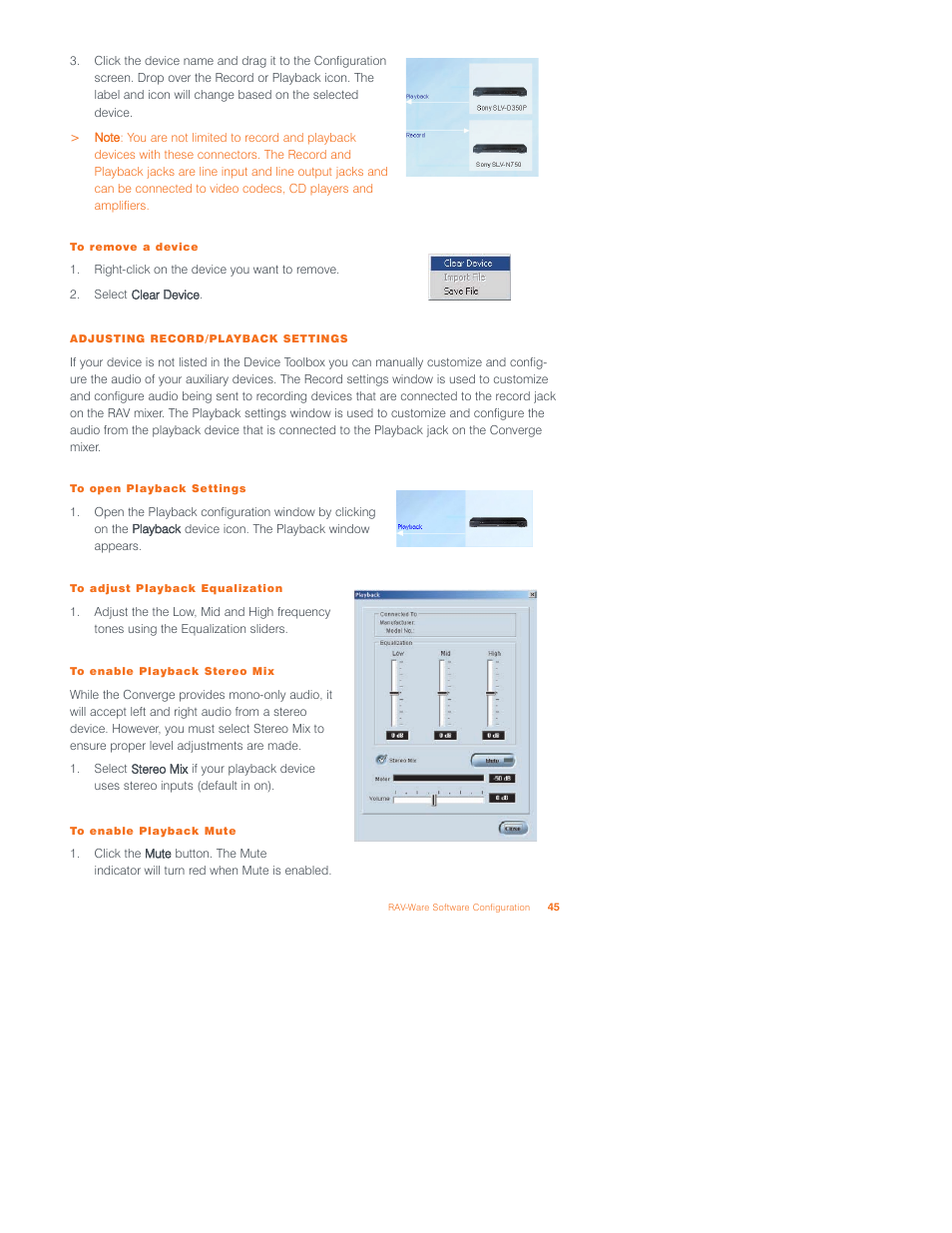 ClearOne Converge 590 User Manual | Page 45 / 136