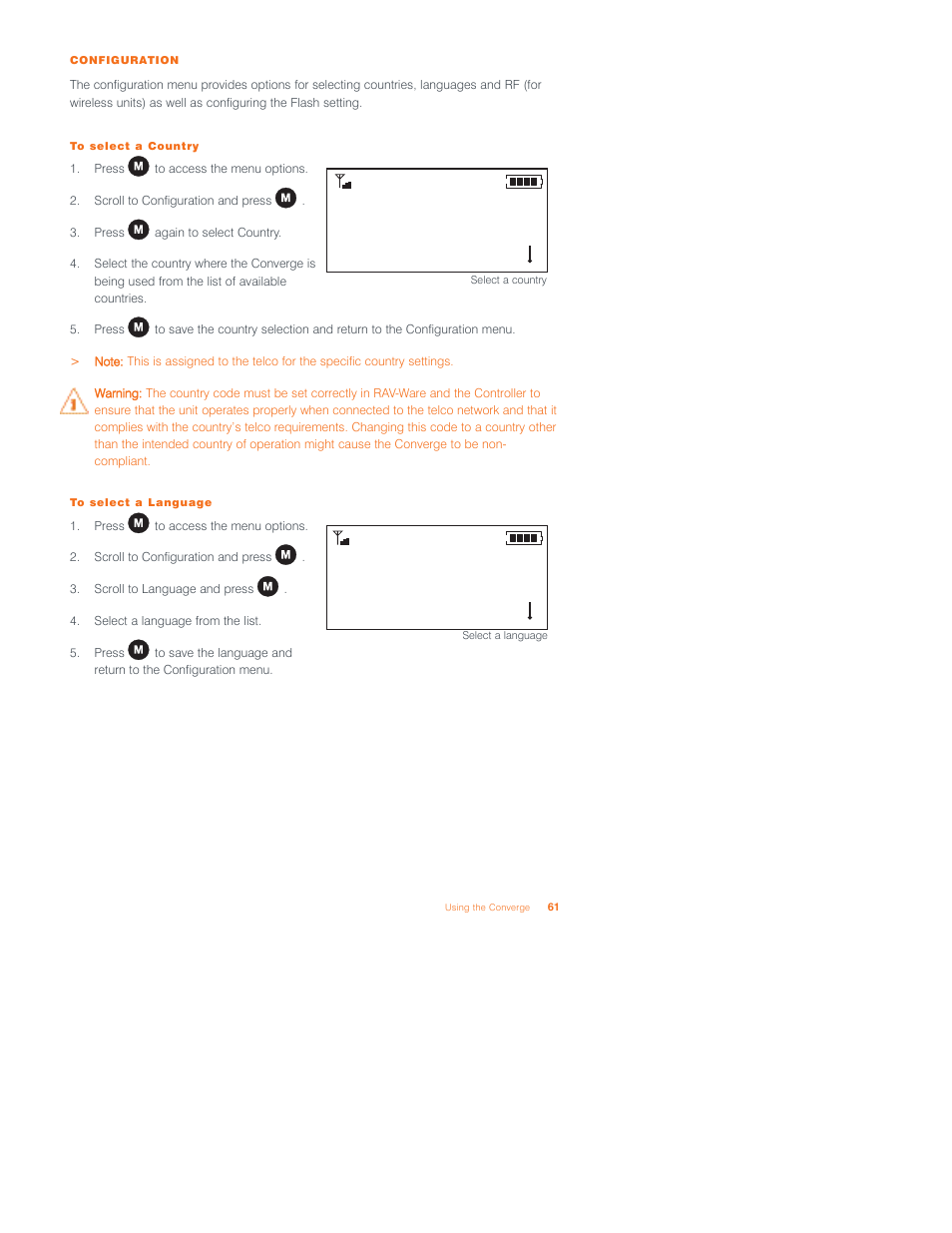 ClearOne Converge 590 User Manual | Page 61 / 136