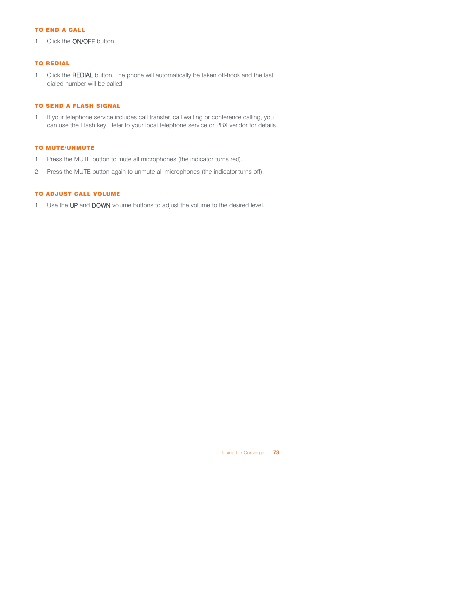 ClearOne Converge 590 User Manual | Page 67 / 136