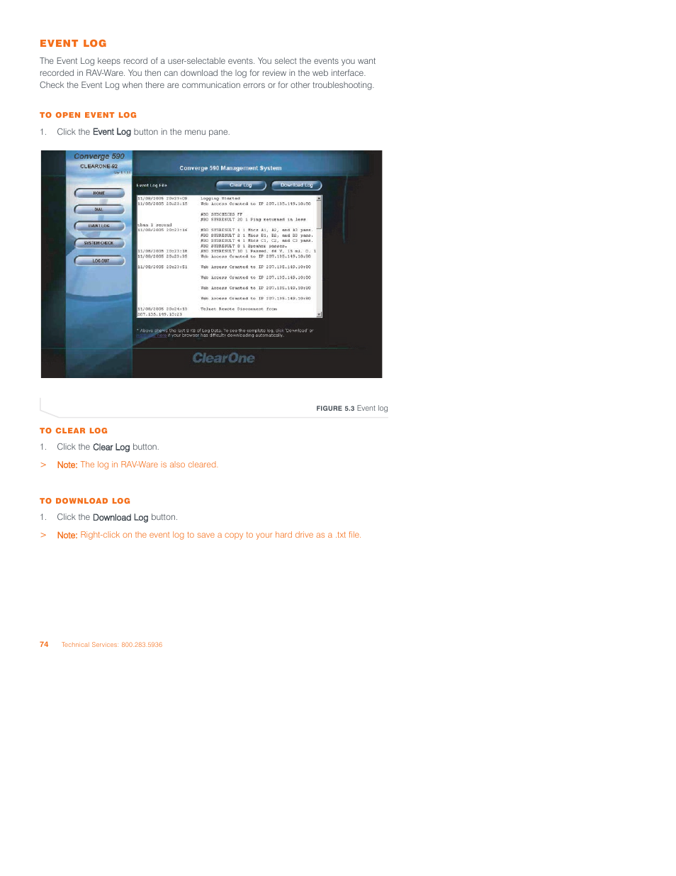 ClearOne Converge 590 User Manual | Page 68 / 136