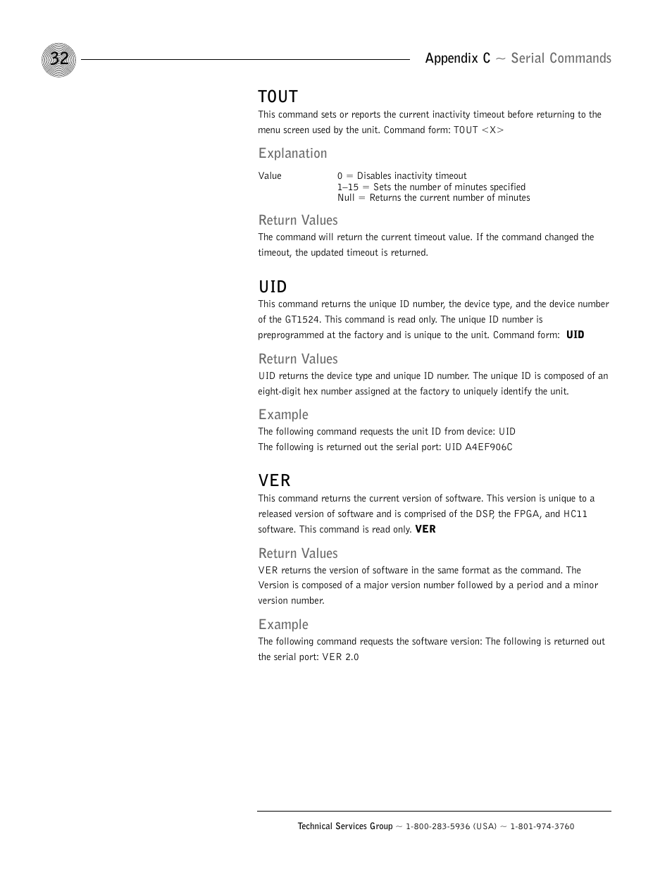 Tout | ClearOne GT1524 User Manual | Page 36 / 42
