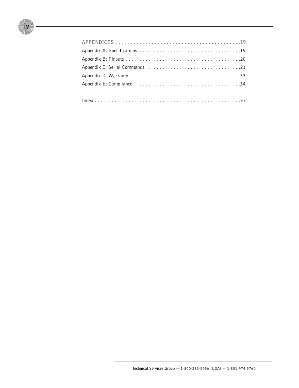 ClearOne GT1524 User Manual | Page 4 / 42