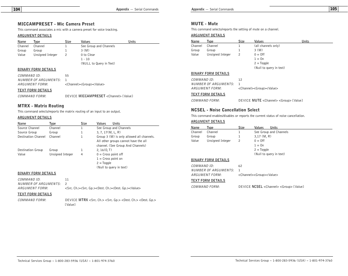 ClearOne RAV 900 User Manual | Page 55 / 63