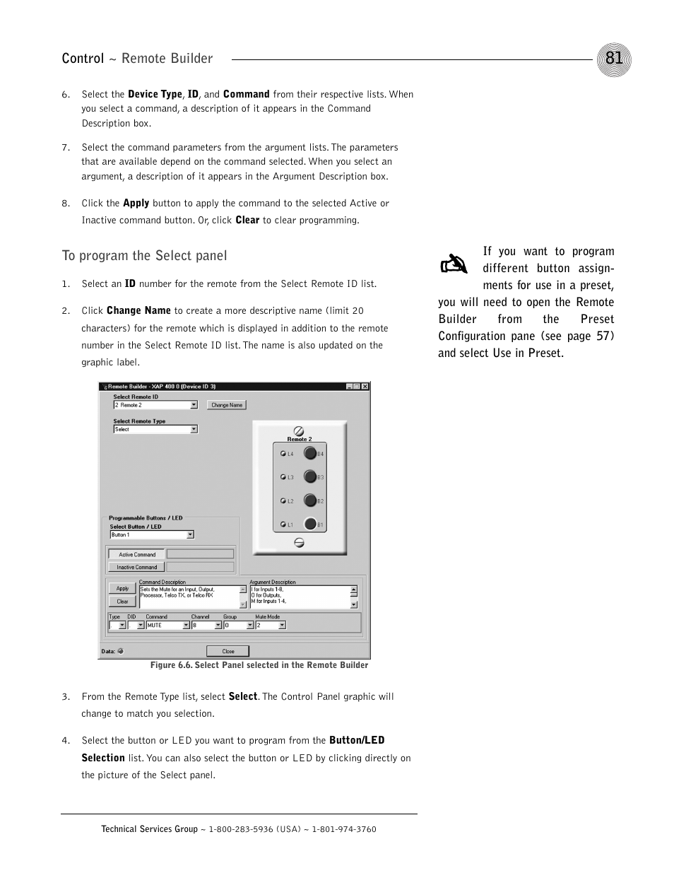 ClearOne XAP 800 User Manual | Page 87 / 149