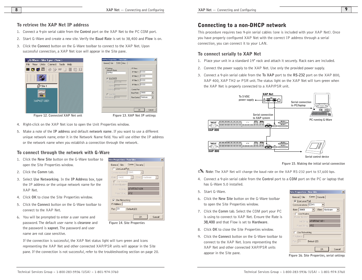 Connecting to a non-dhcp network | ClearOne XAP Net User Manual | Page 6 / 16