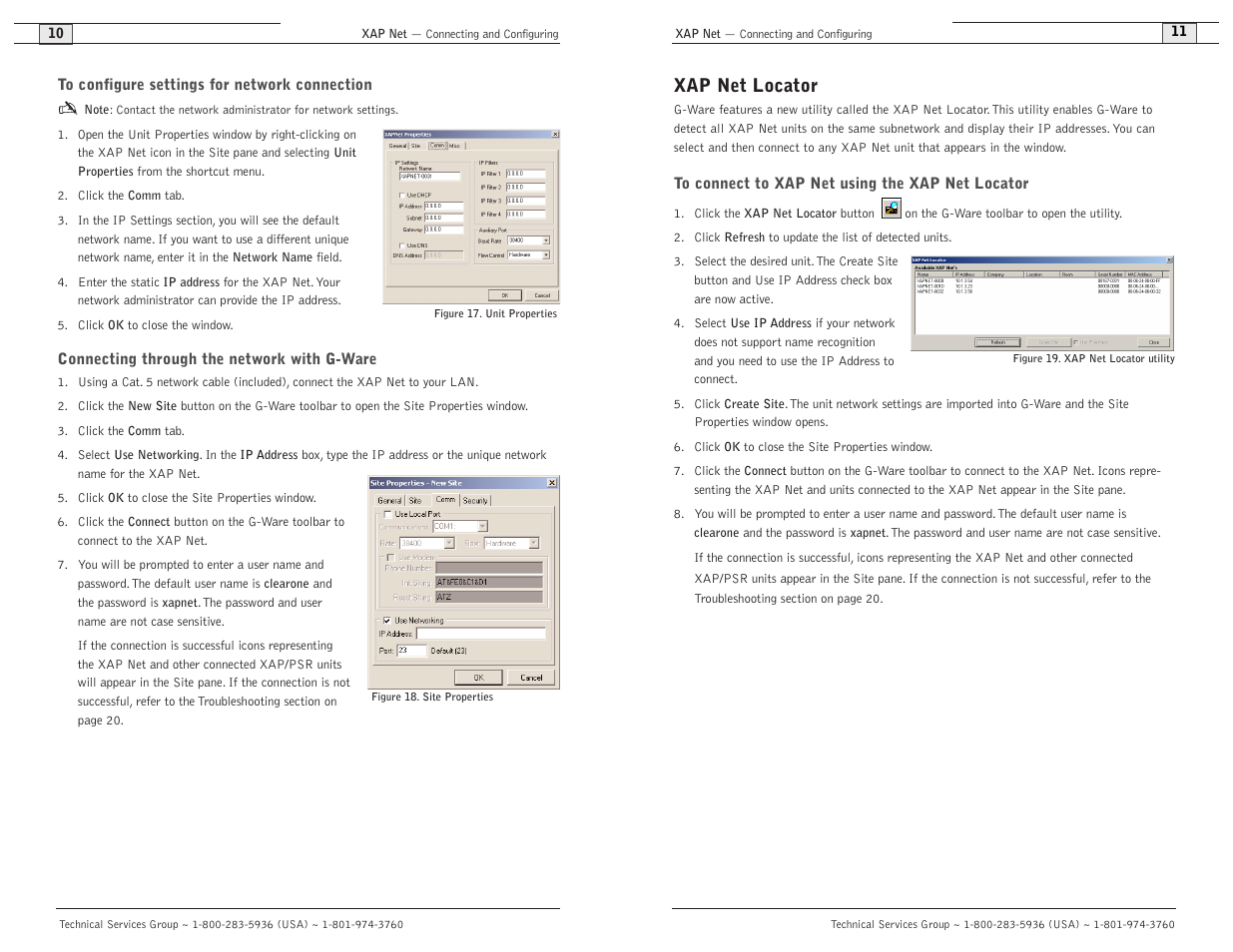 Xap net locator | ClearOne XAP Net User Manual | Page 7 / 16