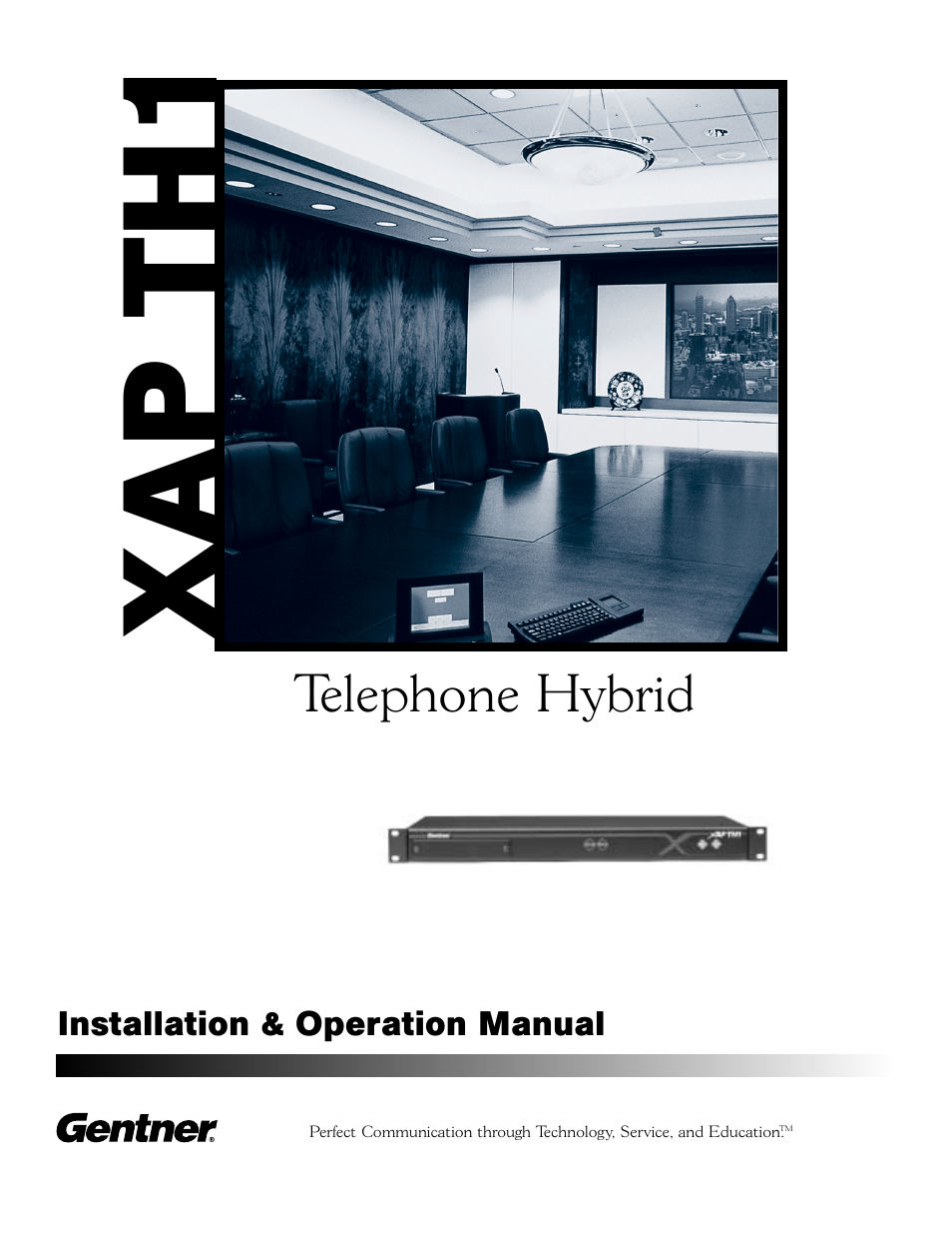 ClearOne XAP TH1 User Manual | 36 pages
