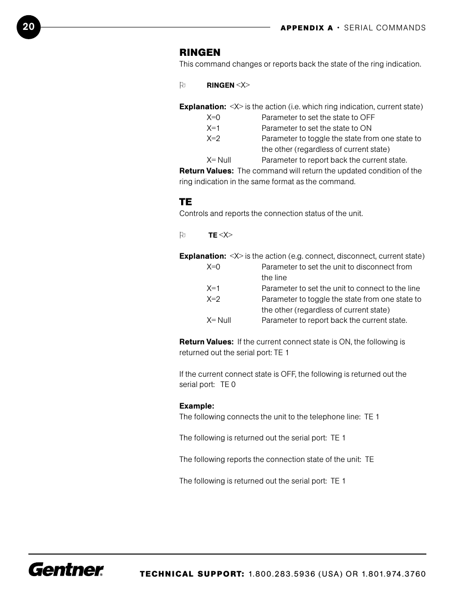 Ringen | ClearOne XAP TH1 User Manual | Page 24 / 36