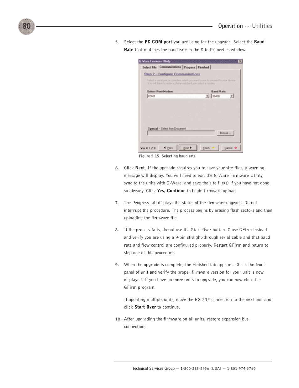 Telco meters, Operation ~ utilities | ClearOne XAP400 User Manual | Page 86 / 173