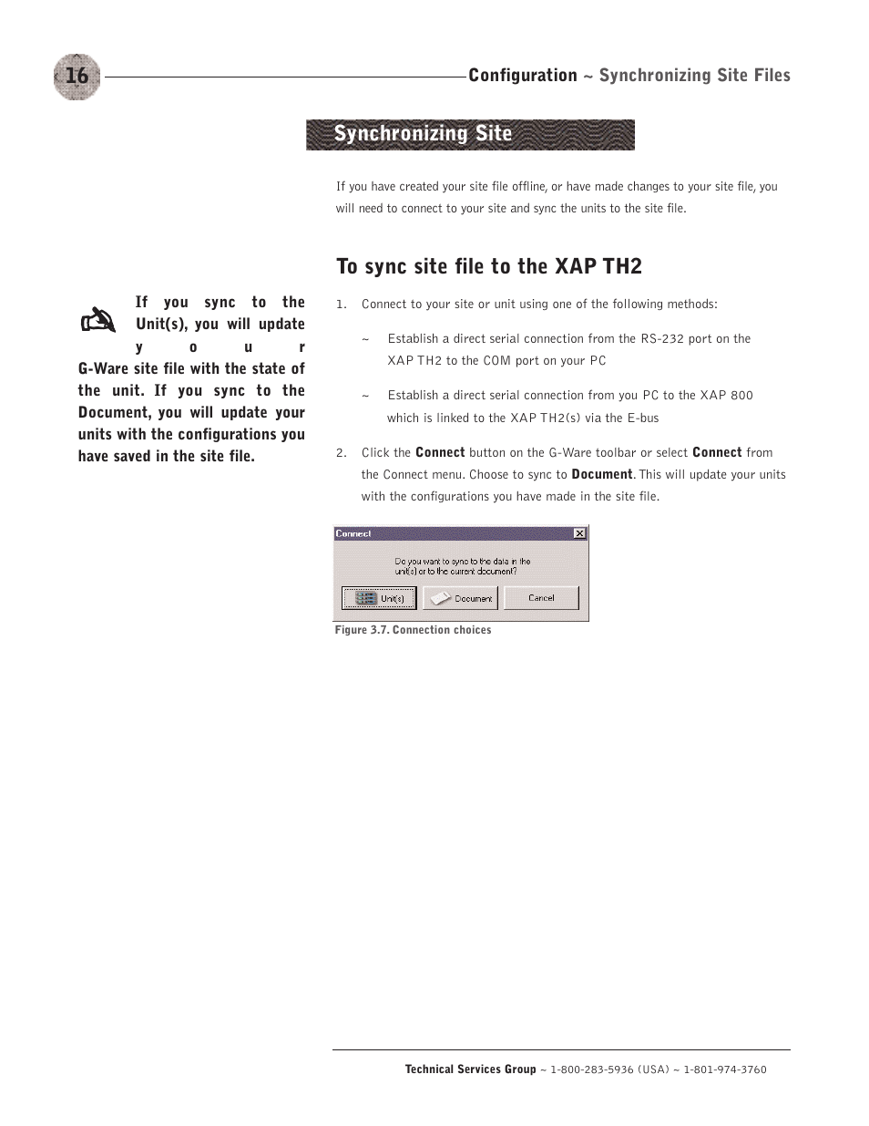 Synchronizing site | ClearOne XAP TH2 User Manual | Page 20 / 60