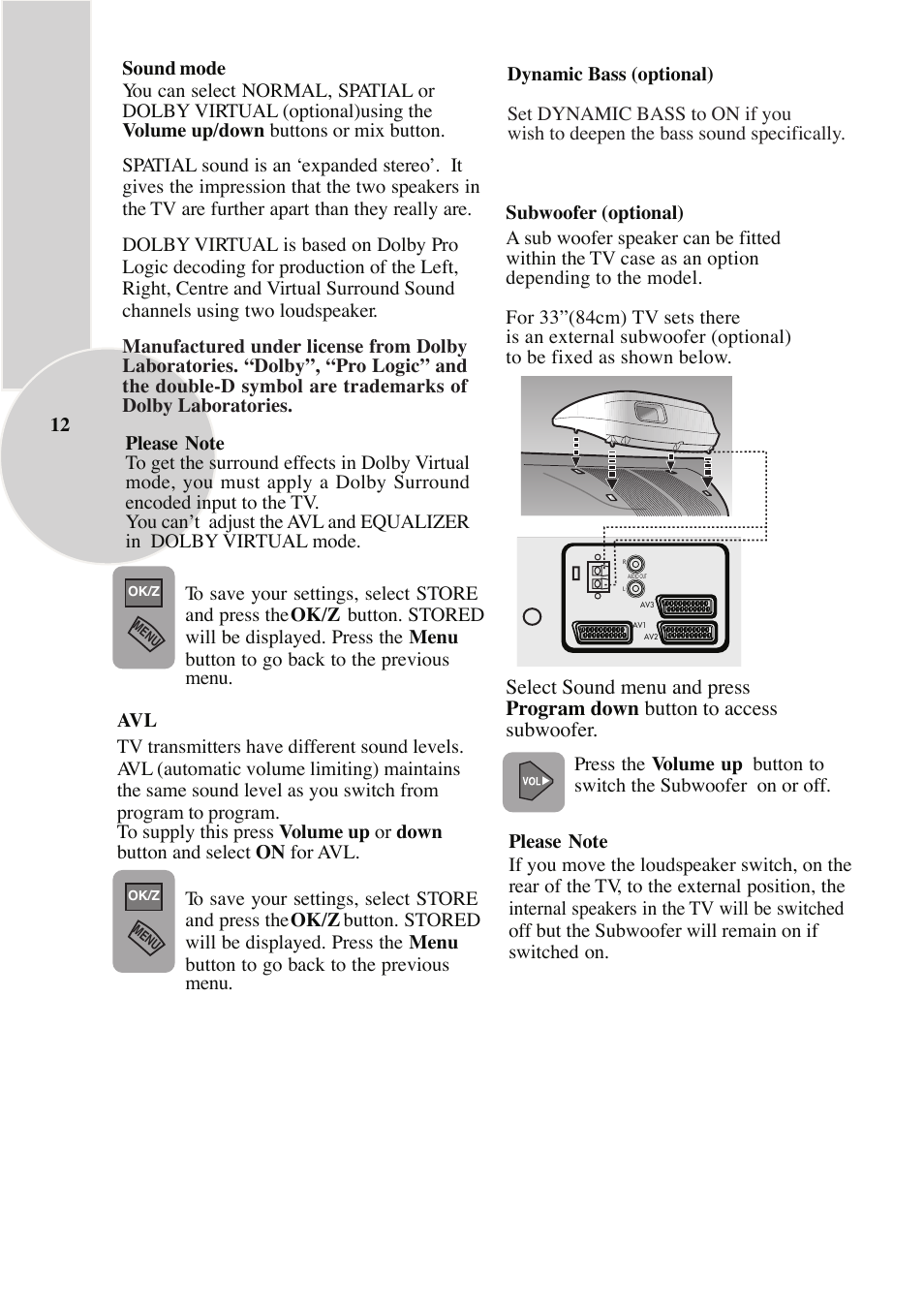 Beko NICAM STEREO User Manual | Page 13 / 26