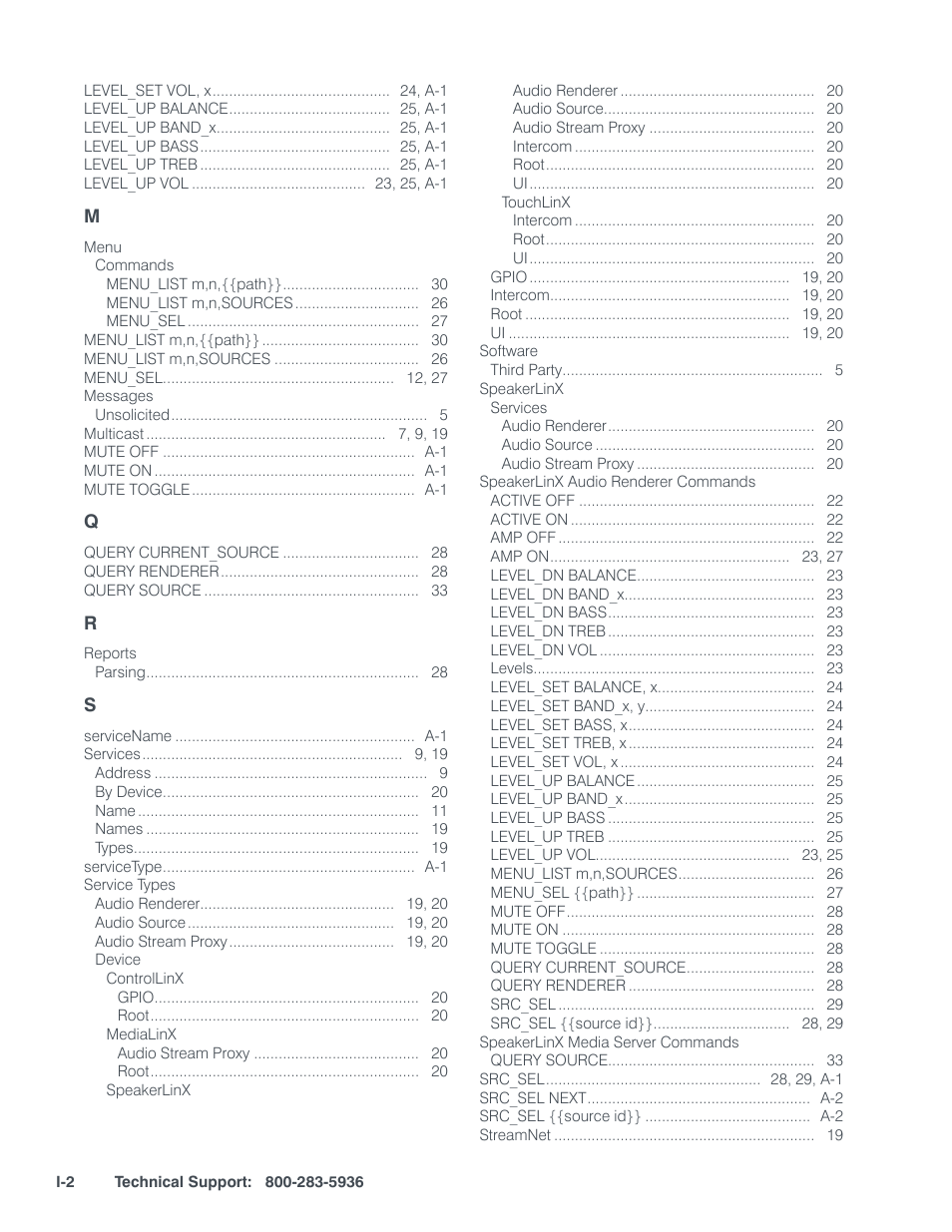 ClearOne StreamNet Integration User Manual | Page 48 / 55