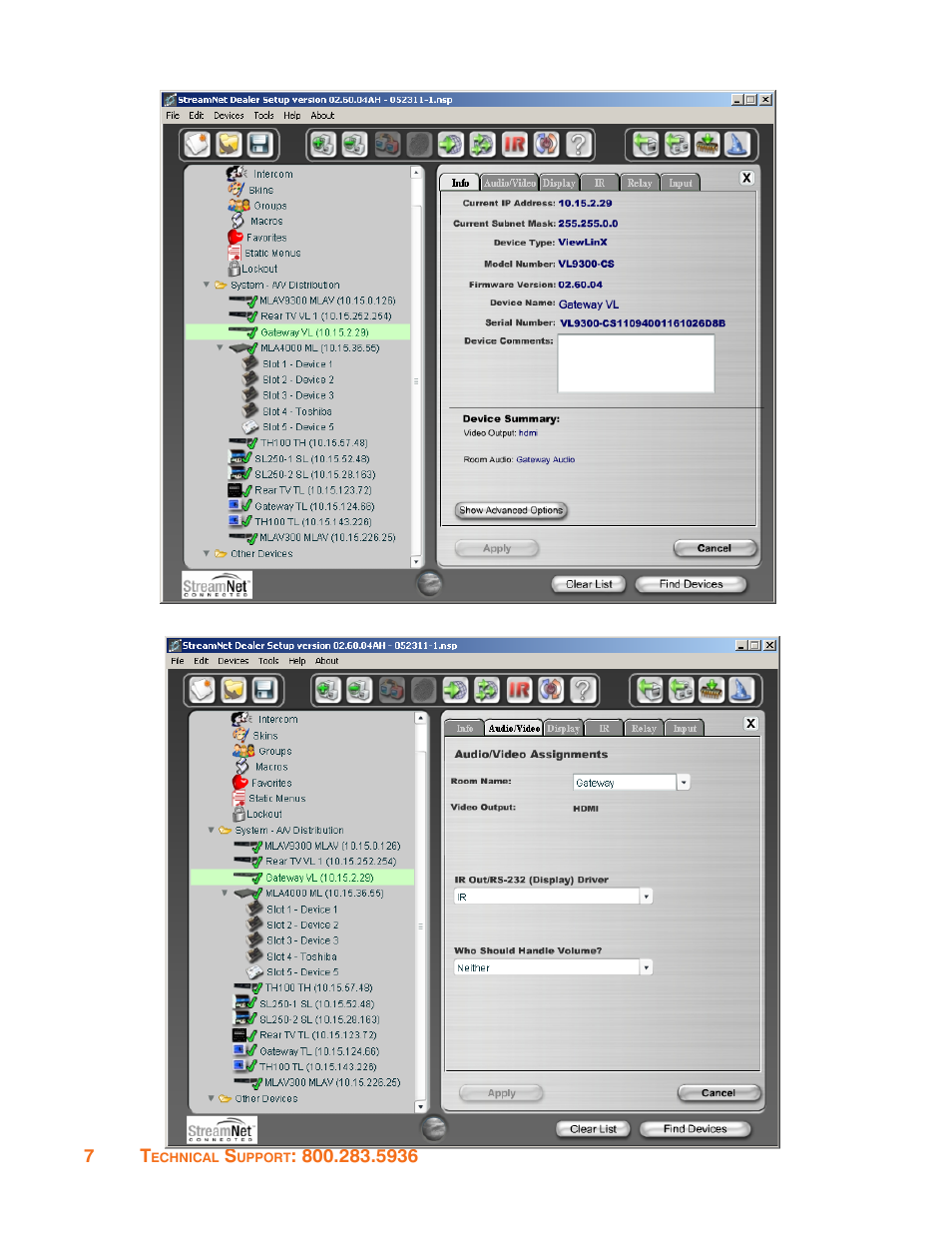 ClearOne ViewLinX - VL9300 User Manual | Page 10 / 14