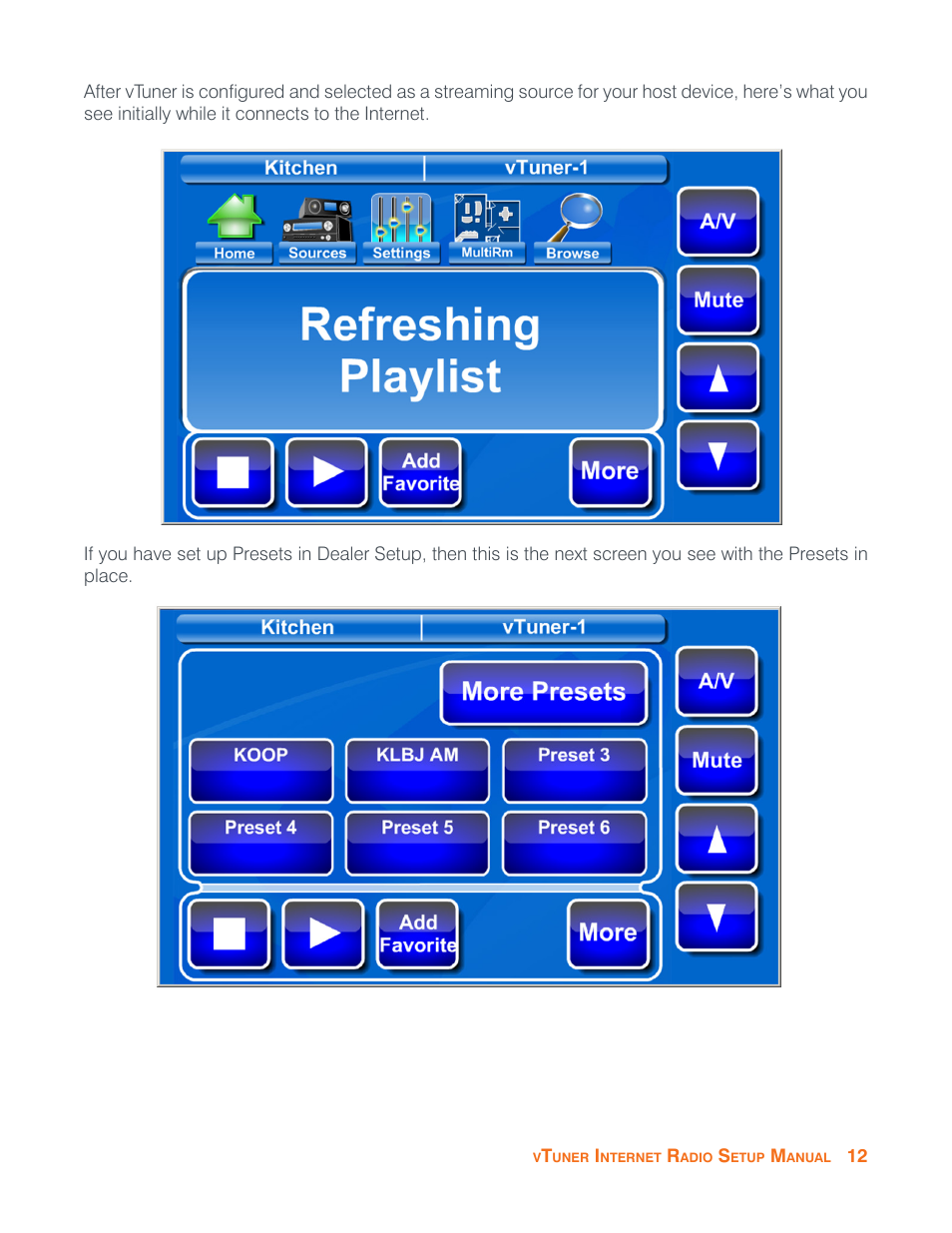 ClearOne StreamNet Internet Radio User Manual | Page 13 / 18
