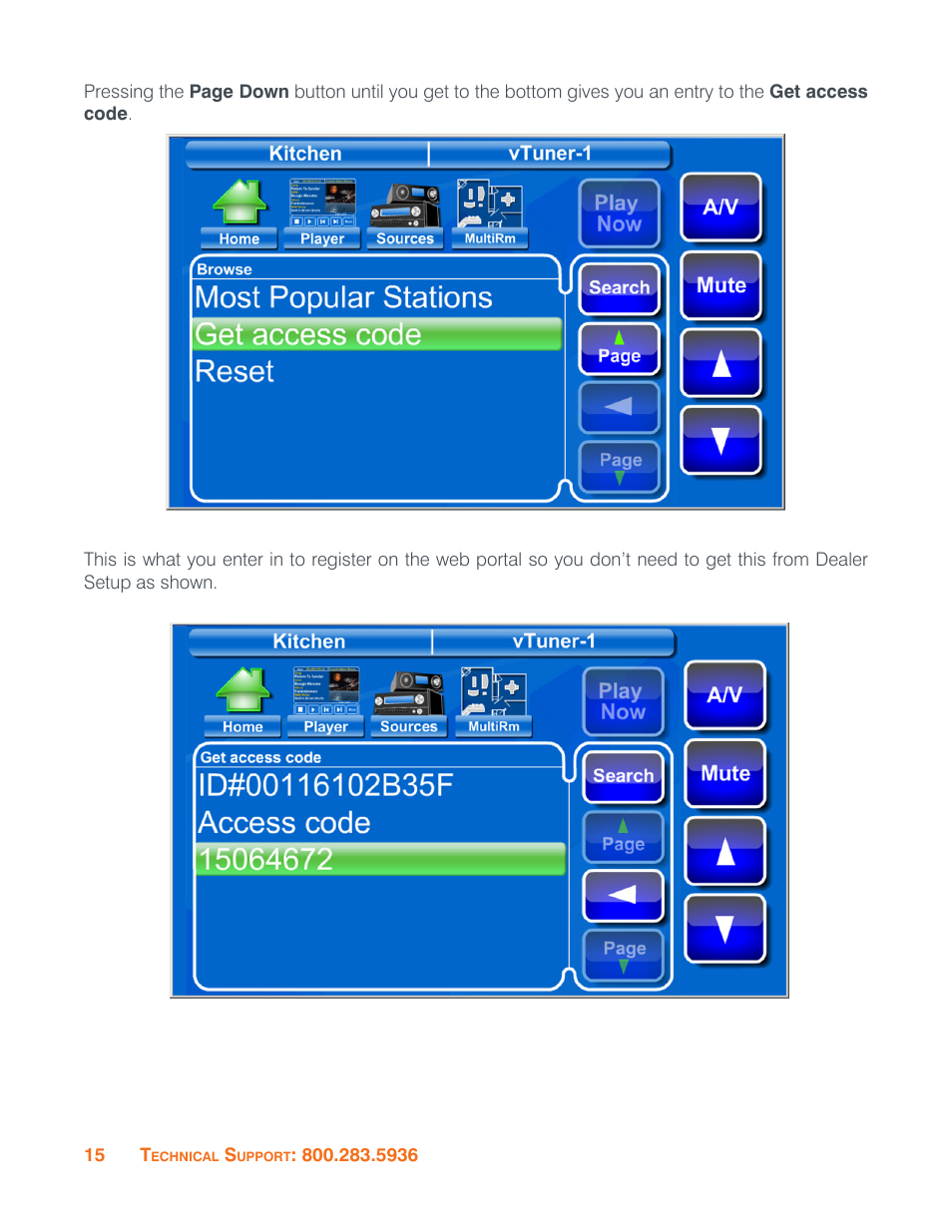 ClearOne StreamNet Internet Radio User Manual | Page 16 / 18