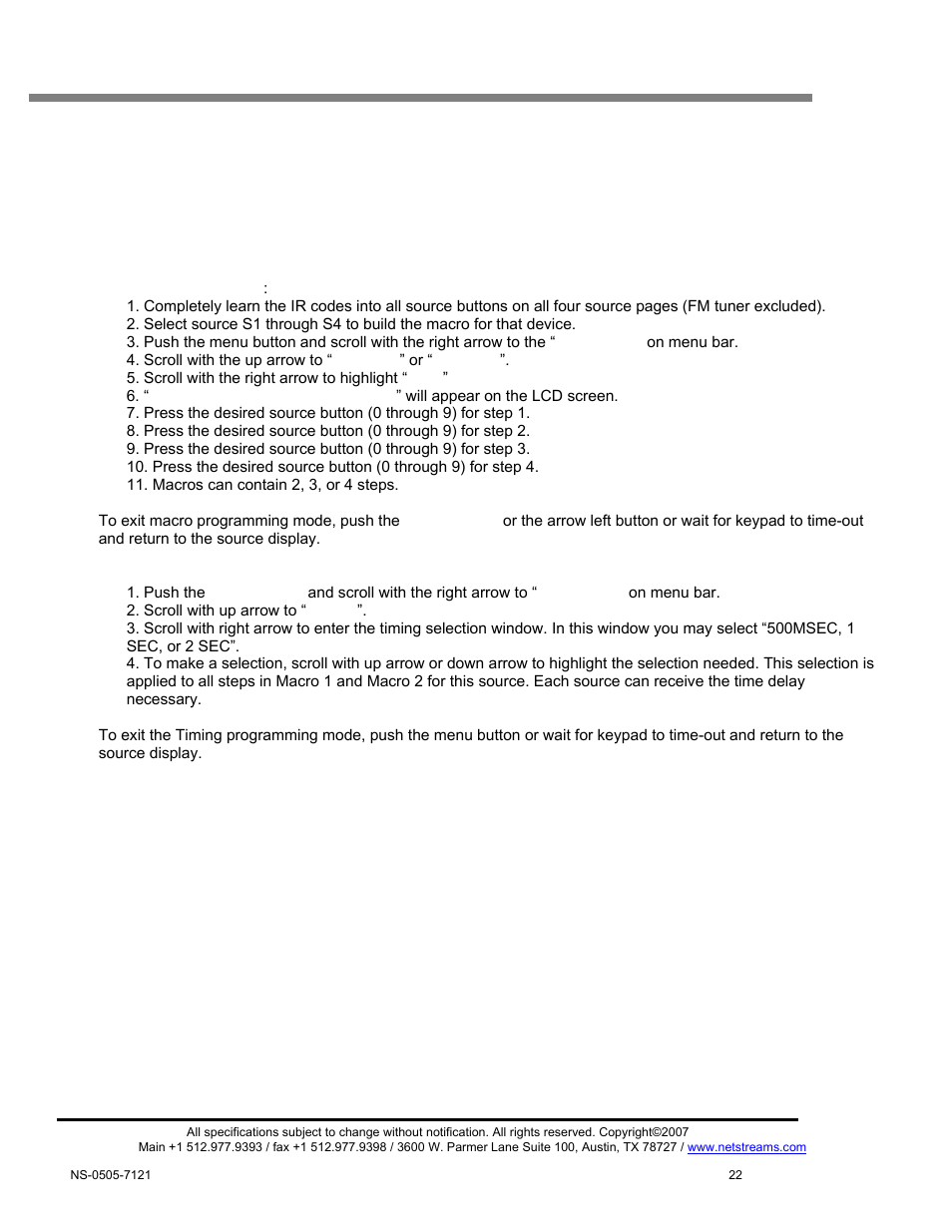 Musica keypad display screens | ClearOne MU5066 User Manual | Page 25 / 44