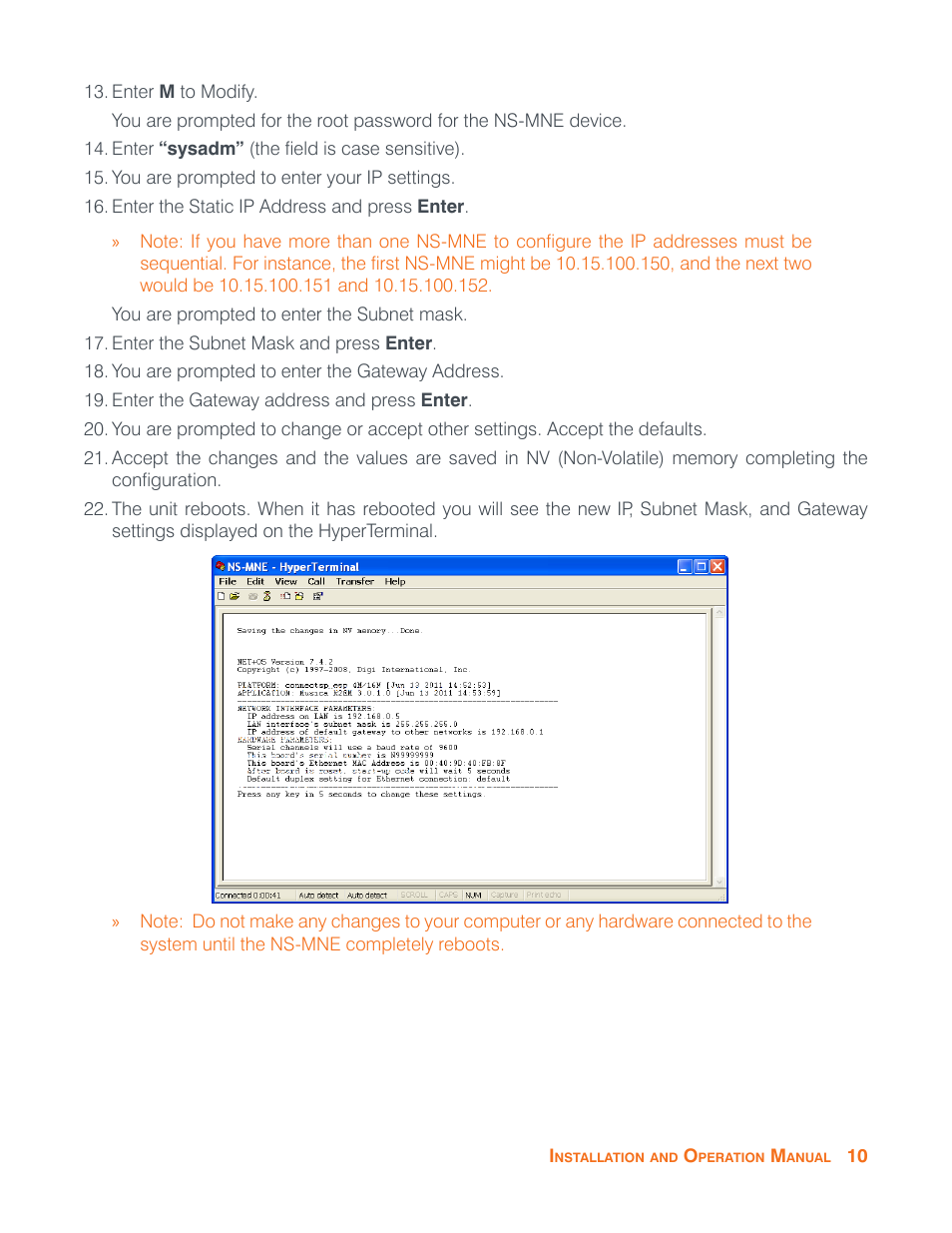 ClearOne NS-MNE Musica Network User Manual | Page 13 / 31