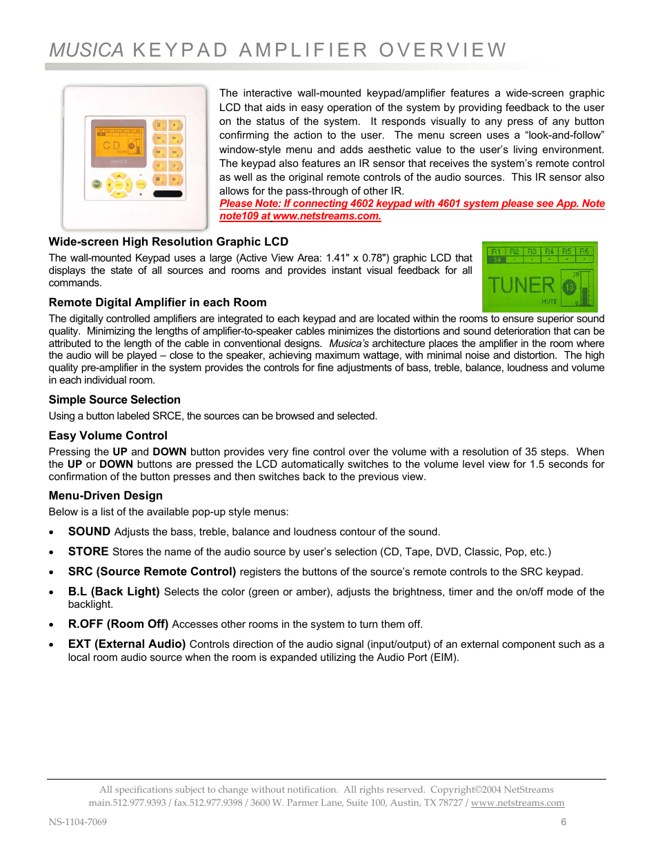 ClearOne MU4602 User Manual | Page 10 / 35