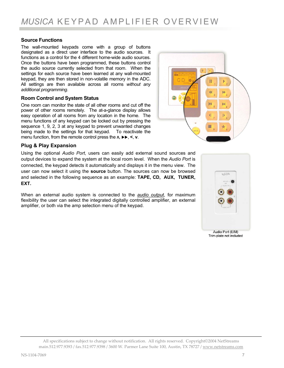 ClearOne MU4602 User Manual | Page 11 / 35