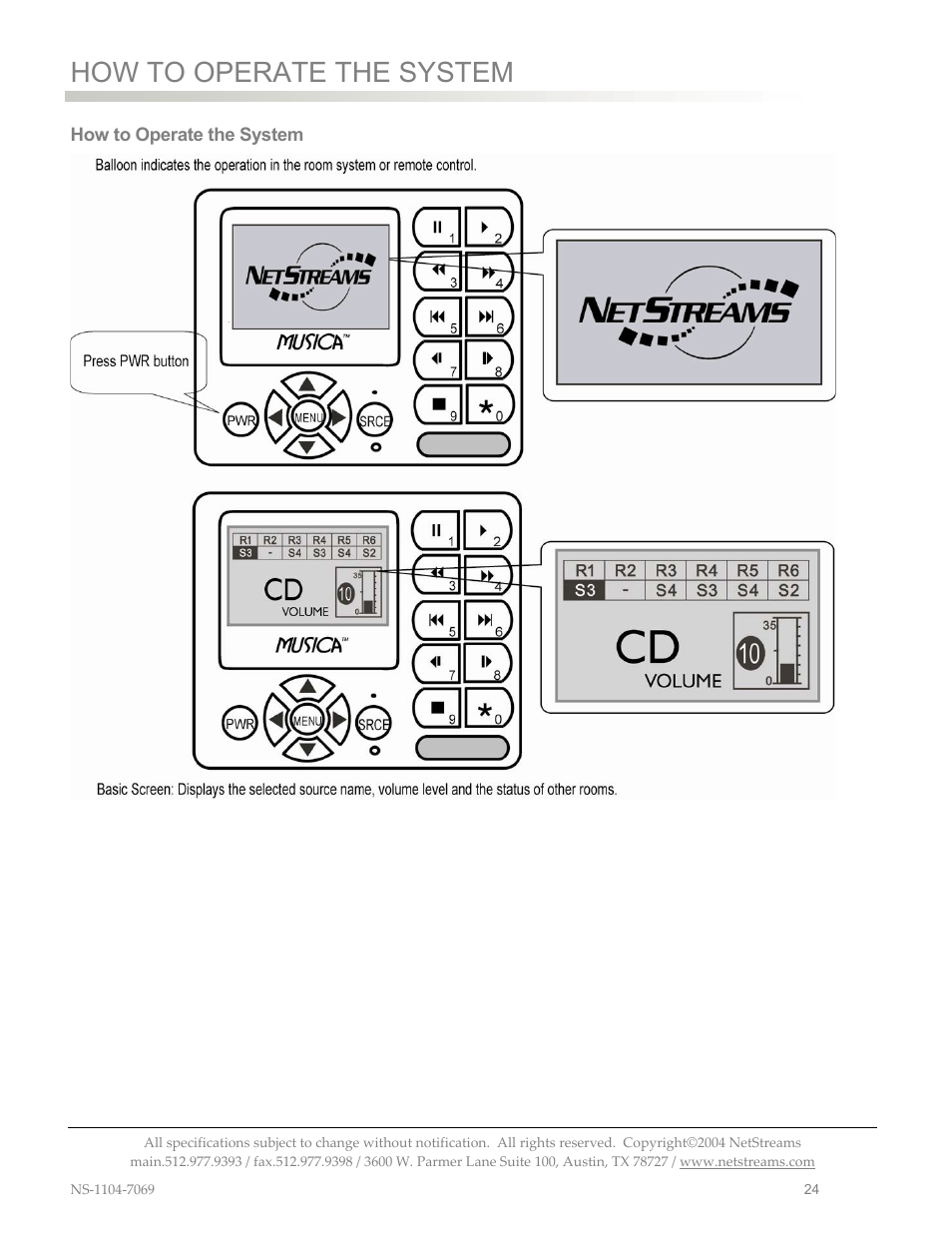 How to operate the system | ClearOne MU4602 User Manual | Page 28 / 35