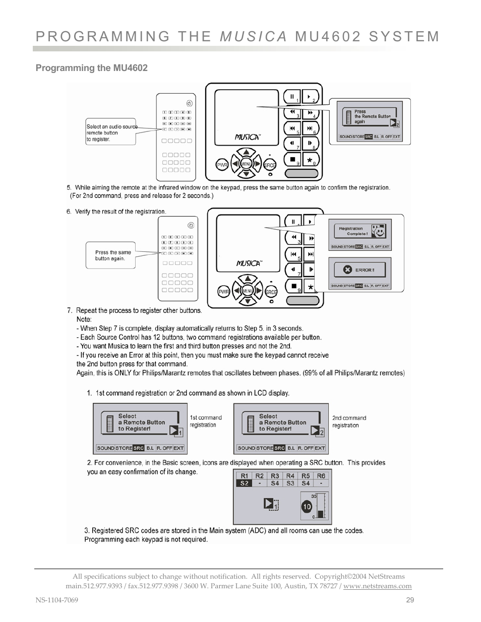 ClearOne MU4602 User Manual | Page 33 / 35