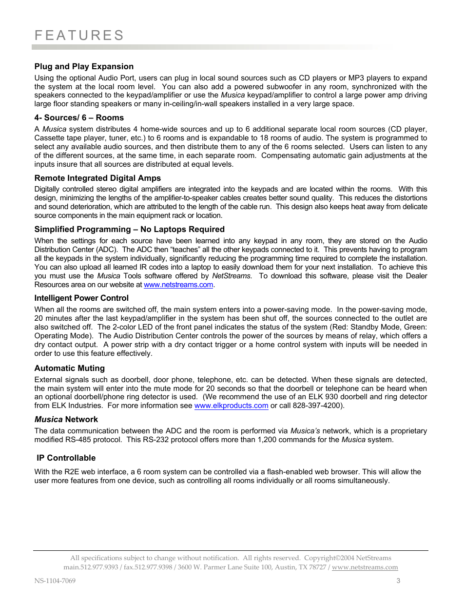 ClearOne MU4602 User Manual | Page 7 / 35