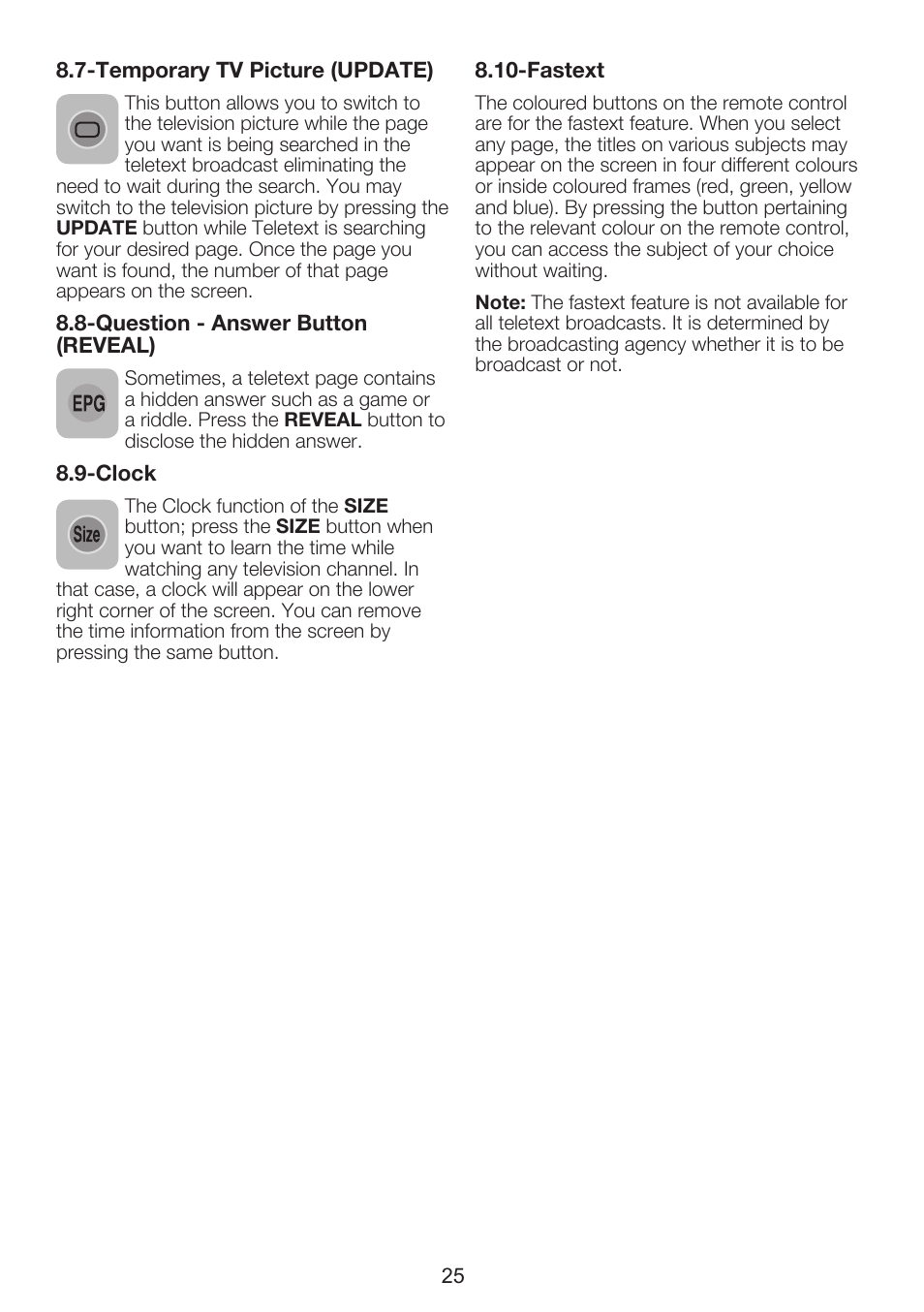 Beko 26WLZ530HID User Manual | Page 27 / 37