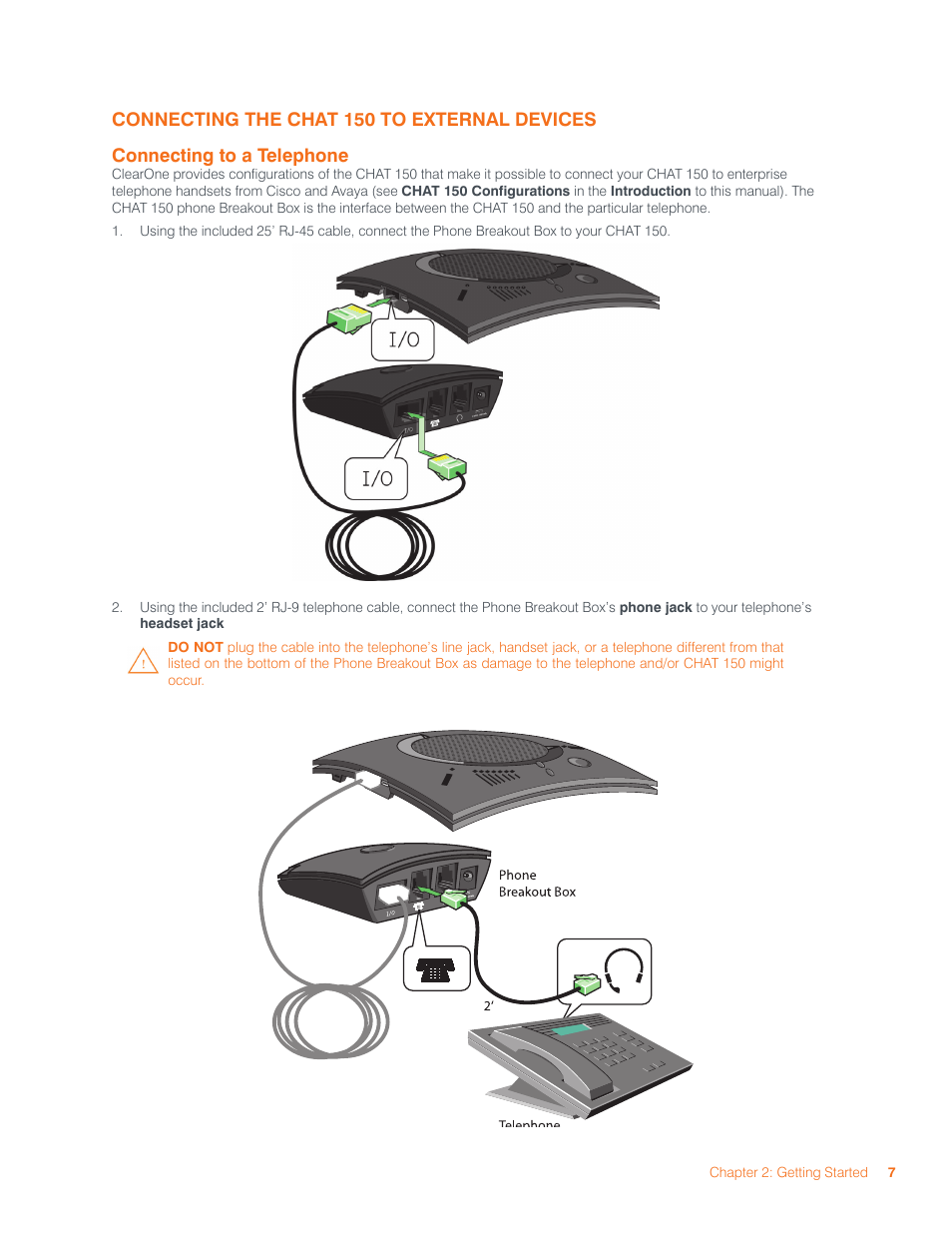 ClearOne CHAT 150 User Manual | Page 10 / 66