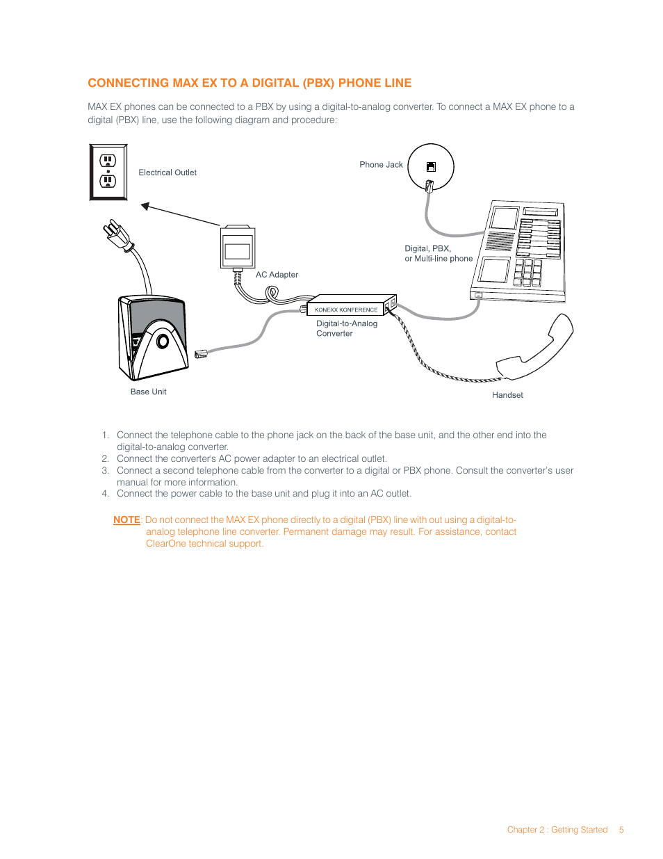 ClearOne MAX EX/MAXAttach User Manual | Page 9 / 22