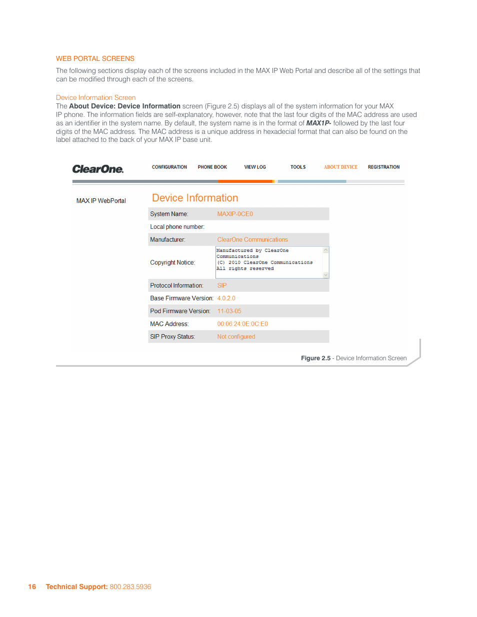 ClearOne MAX IP/MAXAttach IP User Manual | Page 19 / 39