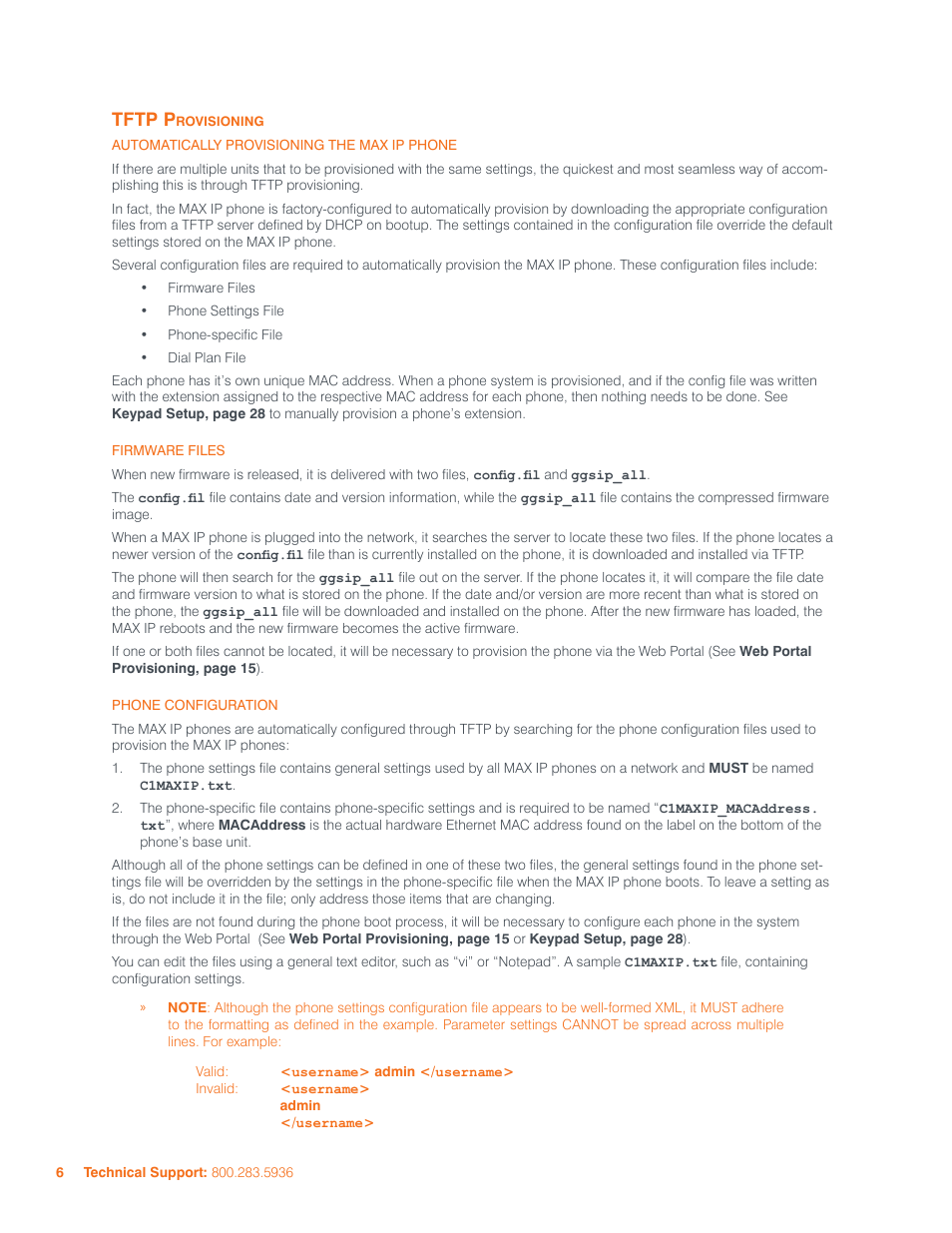 Tftp p | ClearOne MAX IP/MAXAttach IP User Manual | Page 9 / 39